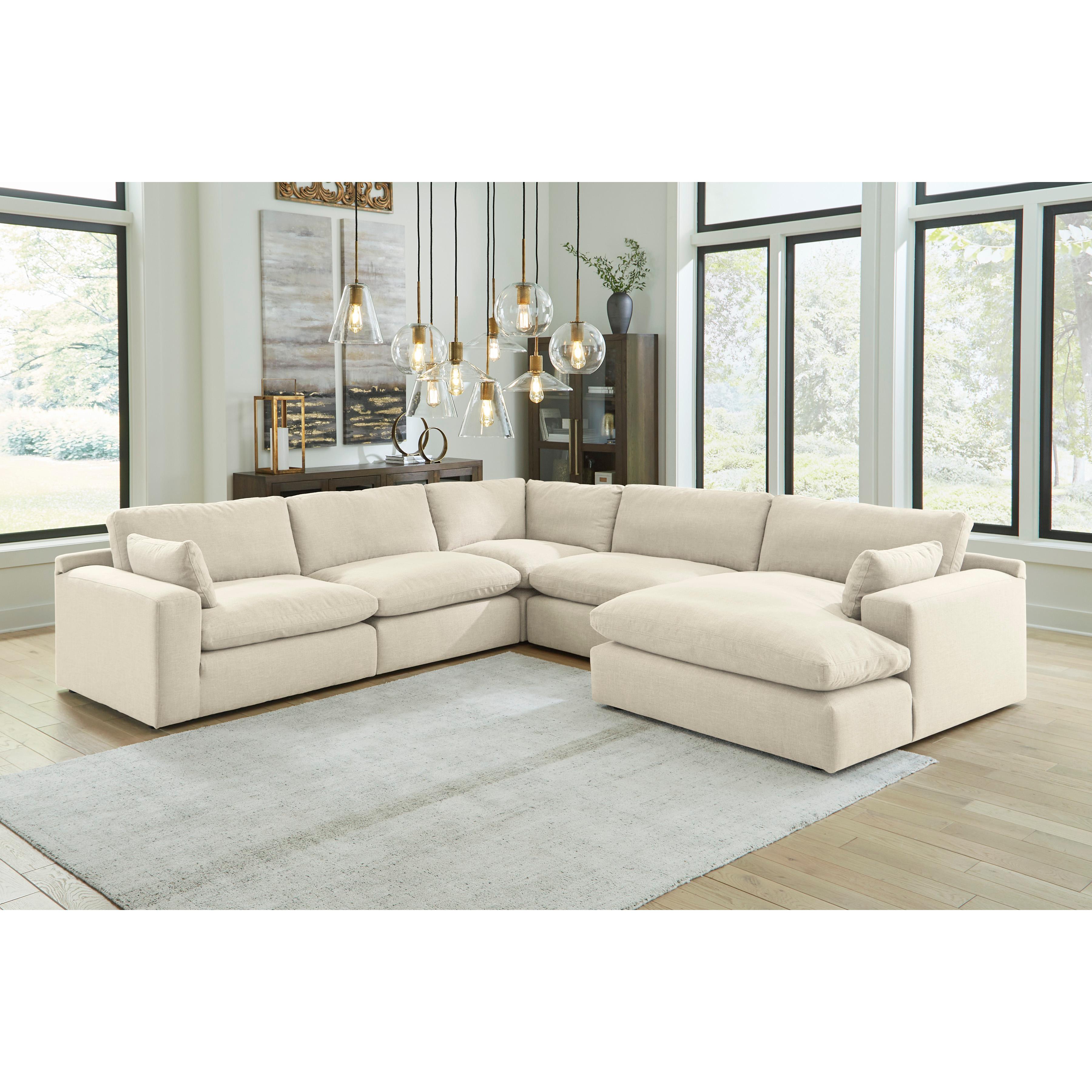 Benchcraft Elyza 10006S7 5 pc Sectional with Chaise IMAGE 2