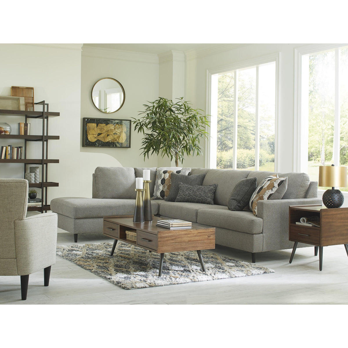 Ashley Santasia 33301S2 2 pc Sectional with Chaise IMAGE 5