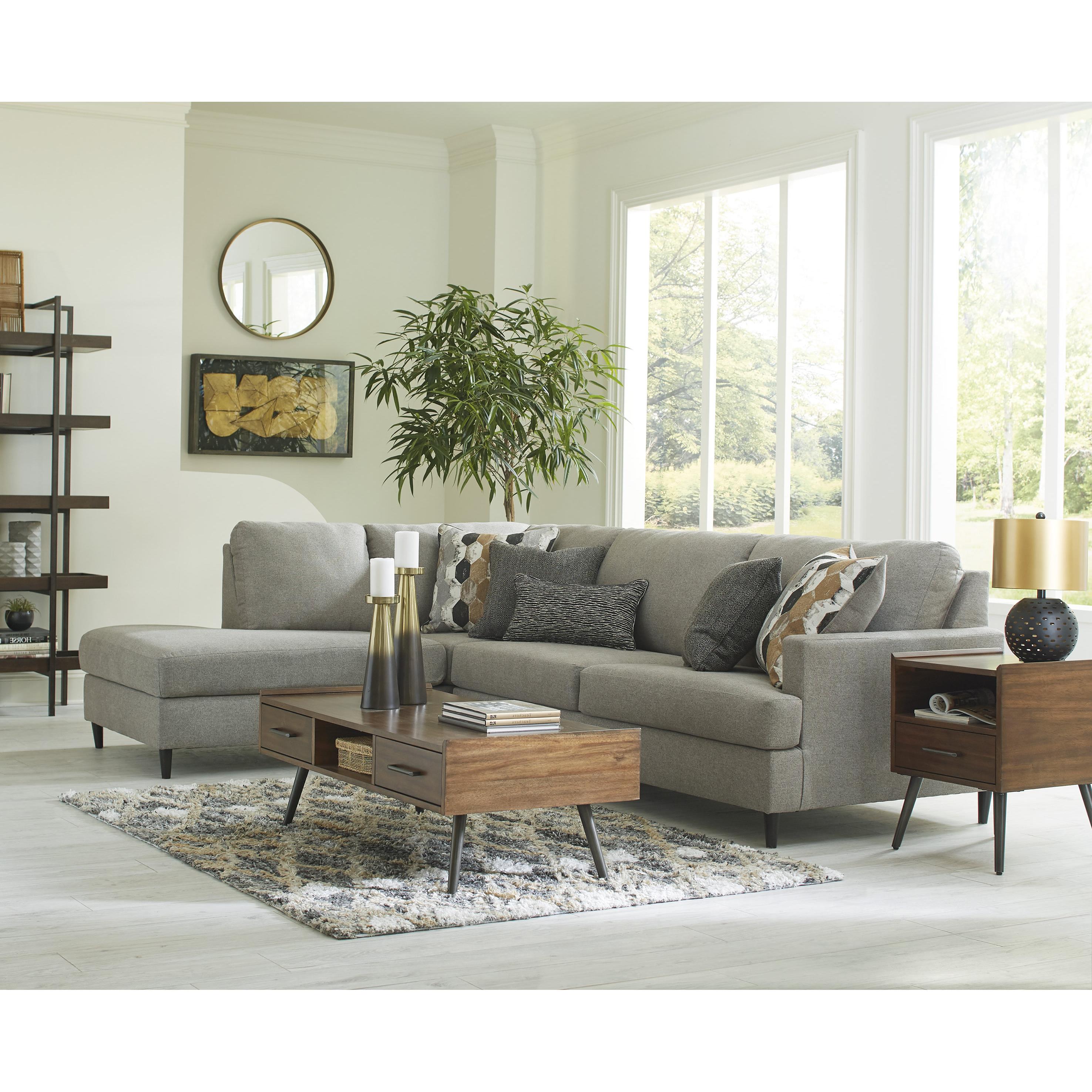 Ashley Santasia 33301S2 2 pc Sectional with Chaise IMAGE 6