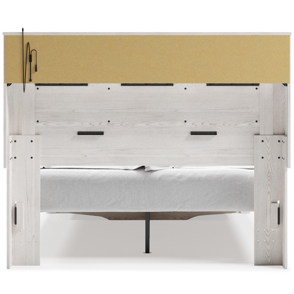 Signature Design by Ashley Altyra B2640B19 Queen Upholstered Bookcase Bed with Storage IMAGE 4