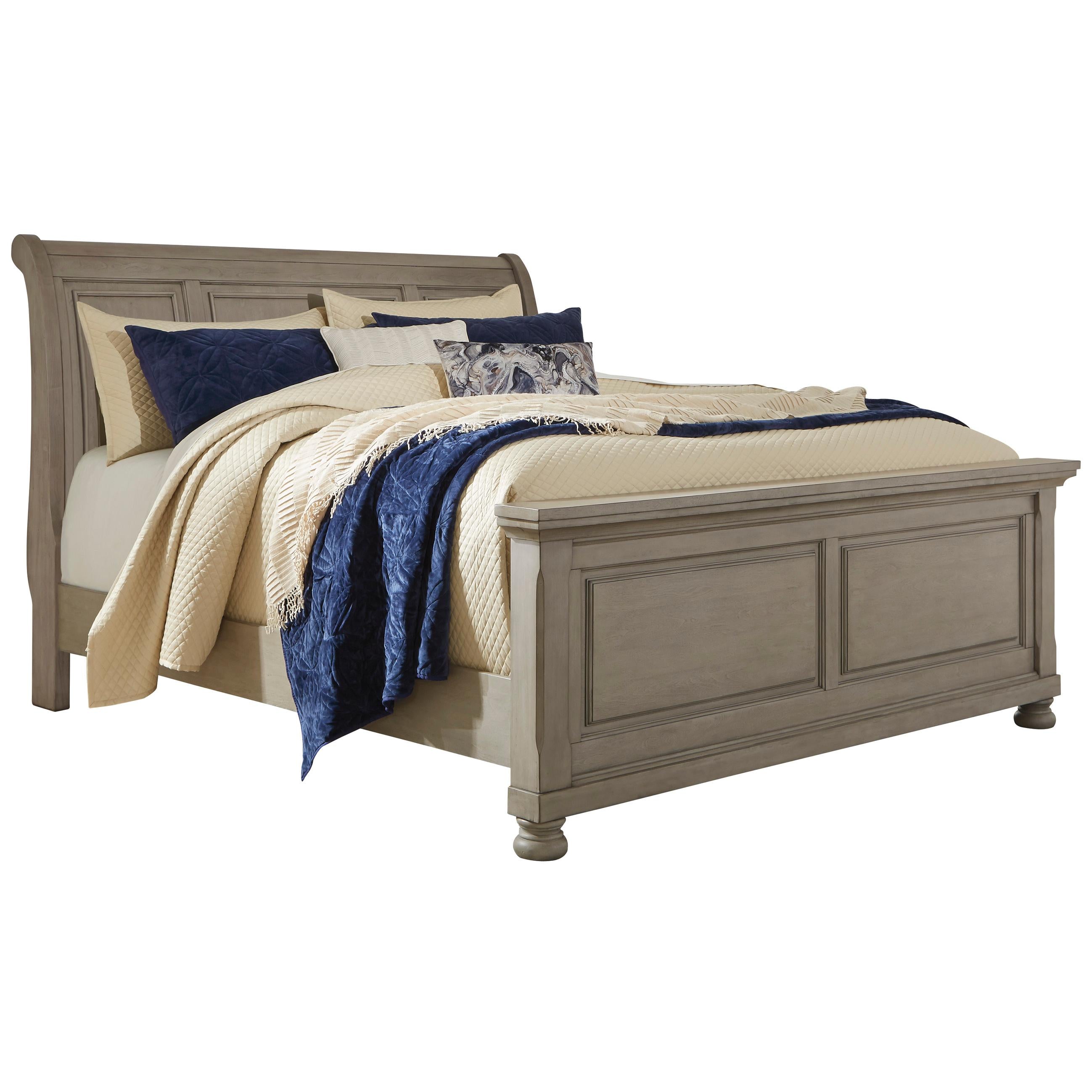 Signature Design by Ashley Lettner B733B32 Queen Sleigh Bed IMAGE 1