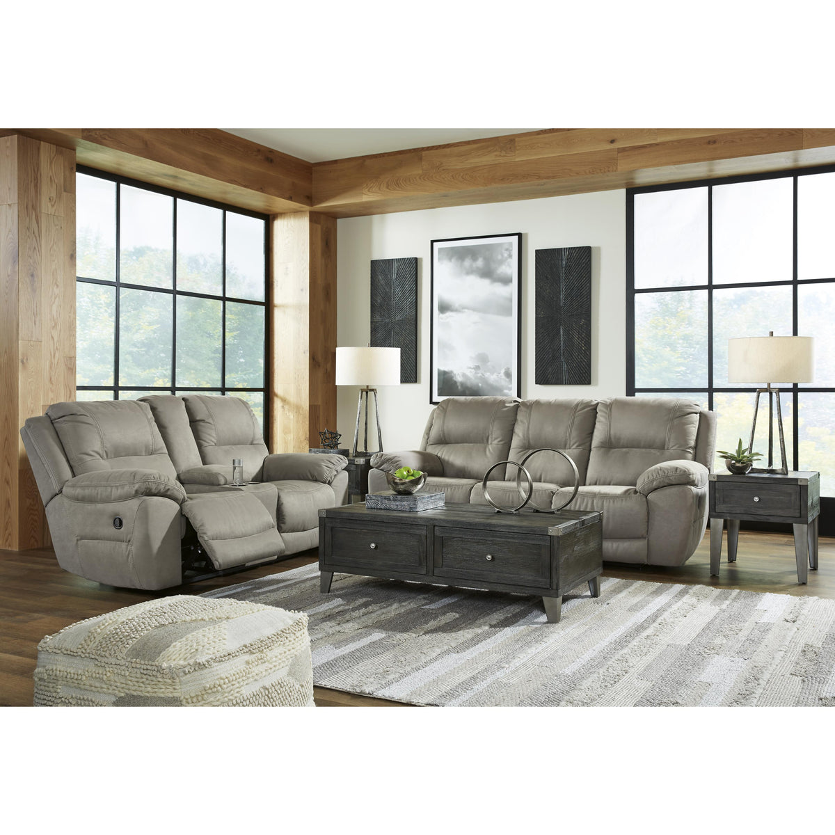 Signature Design by Ashley Next-Gen Gaucho 5420394 Double Reclining Loveseat with Console IMAGE 8