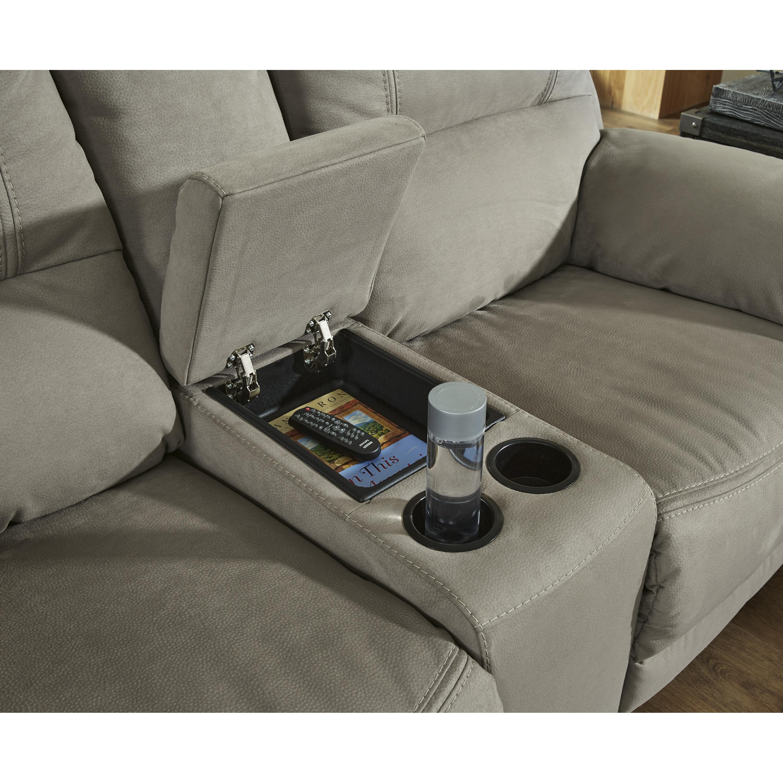 Signature Design by Ashley Next-Gen Gaucho 5420396 Double Reclining Power Loveseat with Console IMAGE 7