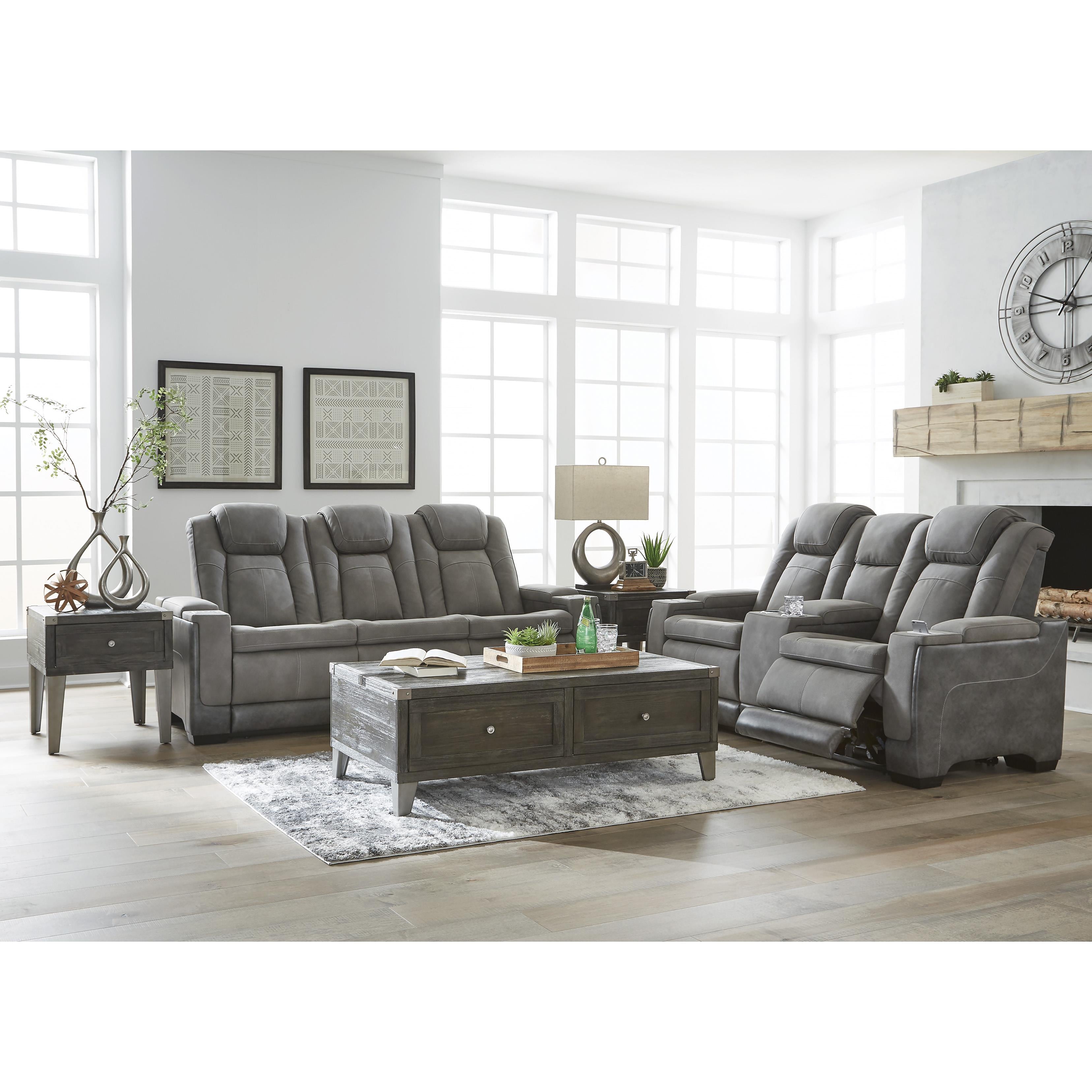 Signature Design by Ashley Next-Gen DuraPella 2200415 Power Reclining Sofa with Adjustable Headrest IMAGE 14