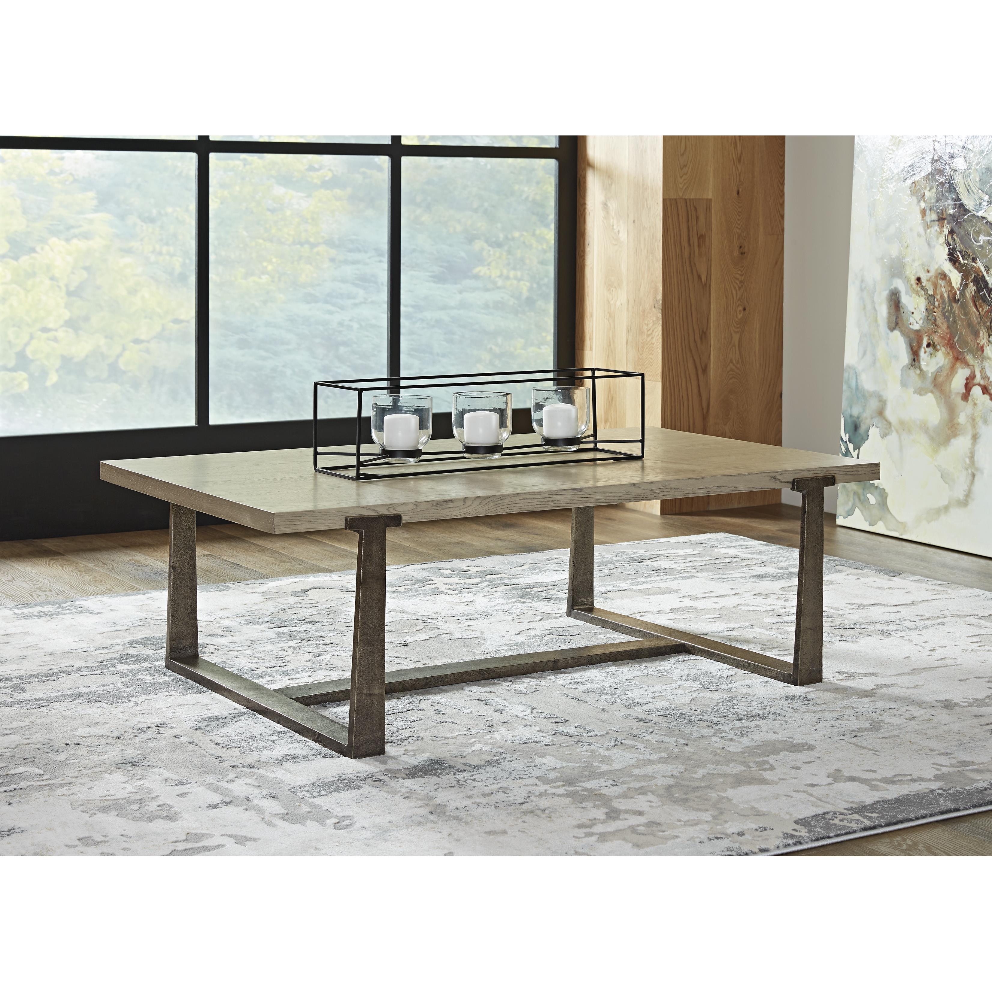 Signature Design by Ashley Dalenville T965-1 Rectangular Cocktail Table IMAGE 5