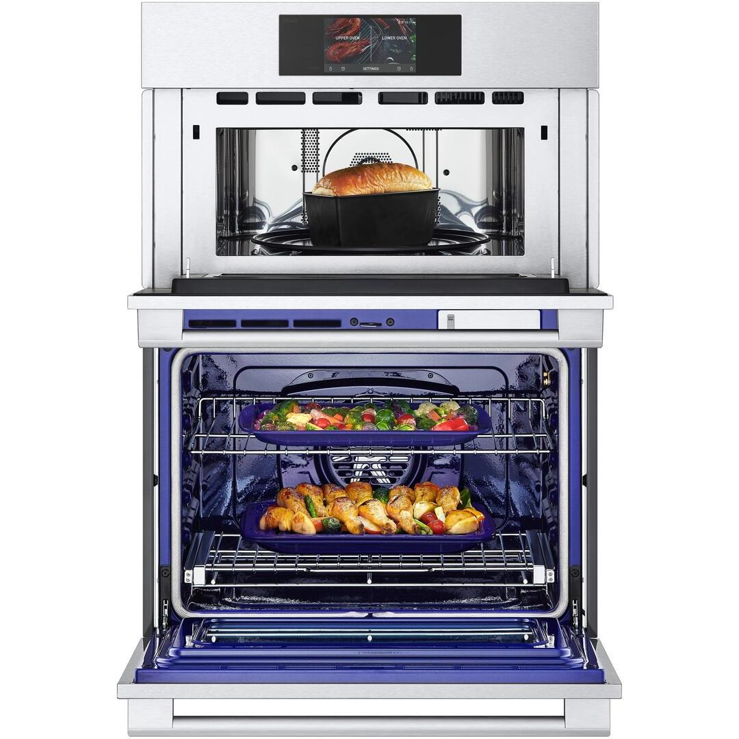 LG STUDIO Studio 30-inch, 6.4 cu.ft. Built-in Combination Oven with True Convection Technology WCES6428F IMAGE 3