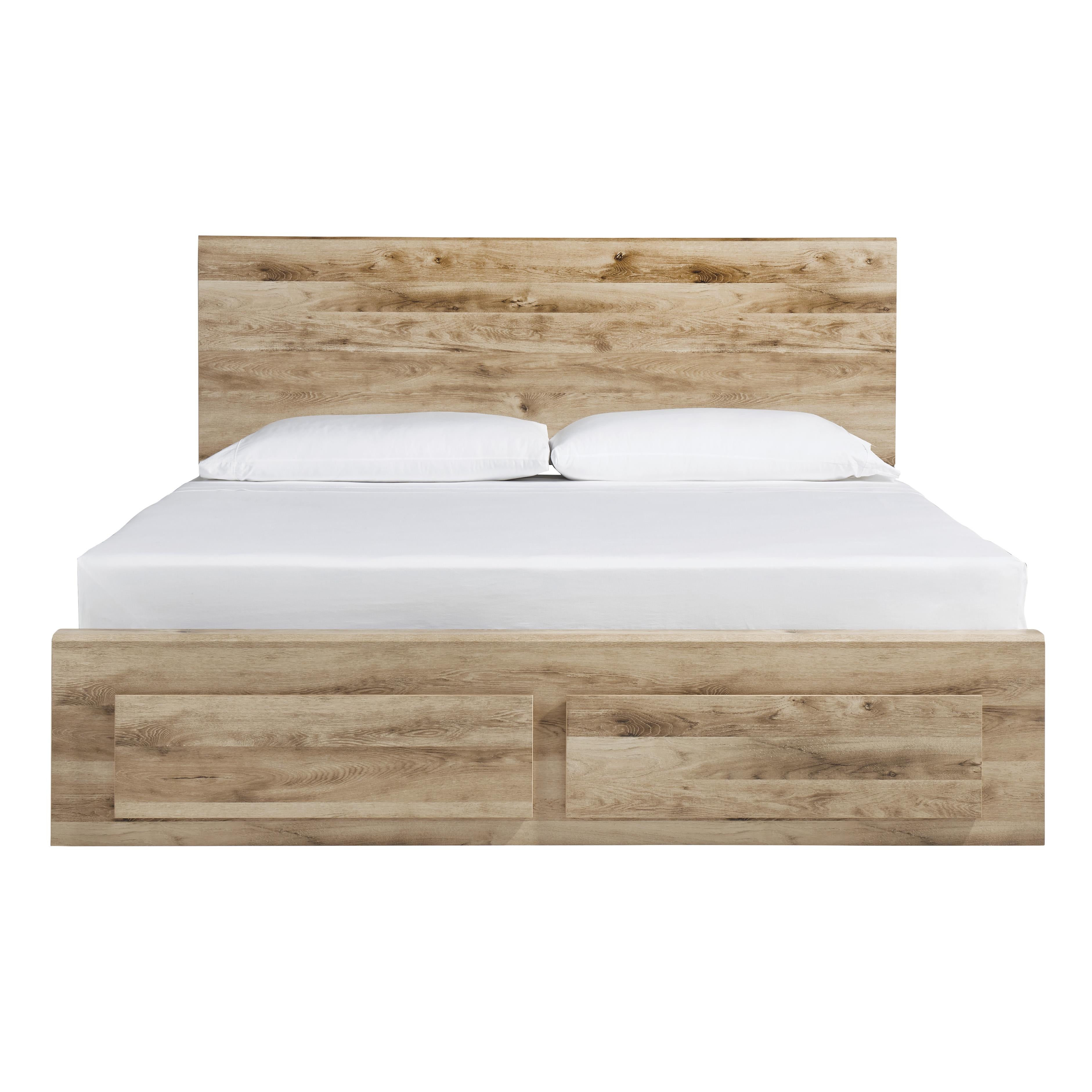 Signature Design by Ashley Hyanna B1050B12 King Panel Storage Bed with 1 Under Bed Storage Drawer IMAGE 2
