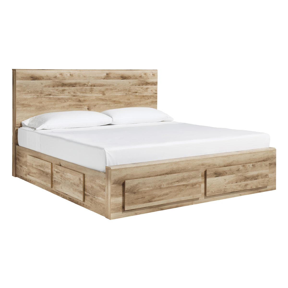 Signature Design by Ashley Hyanna B1050B13 King Panel Storage Bed with 2 Under Bed Storage Drawers IMAGE 1