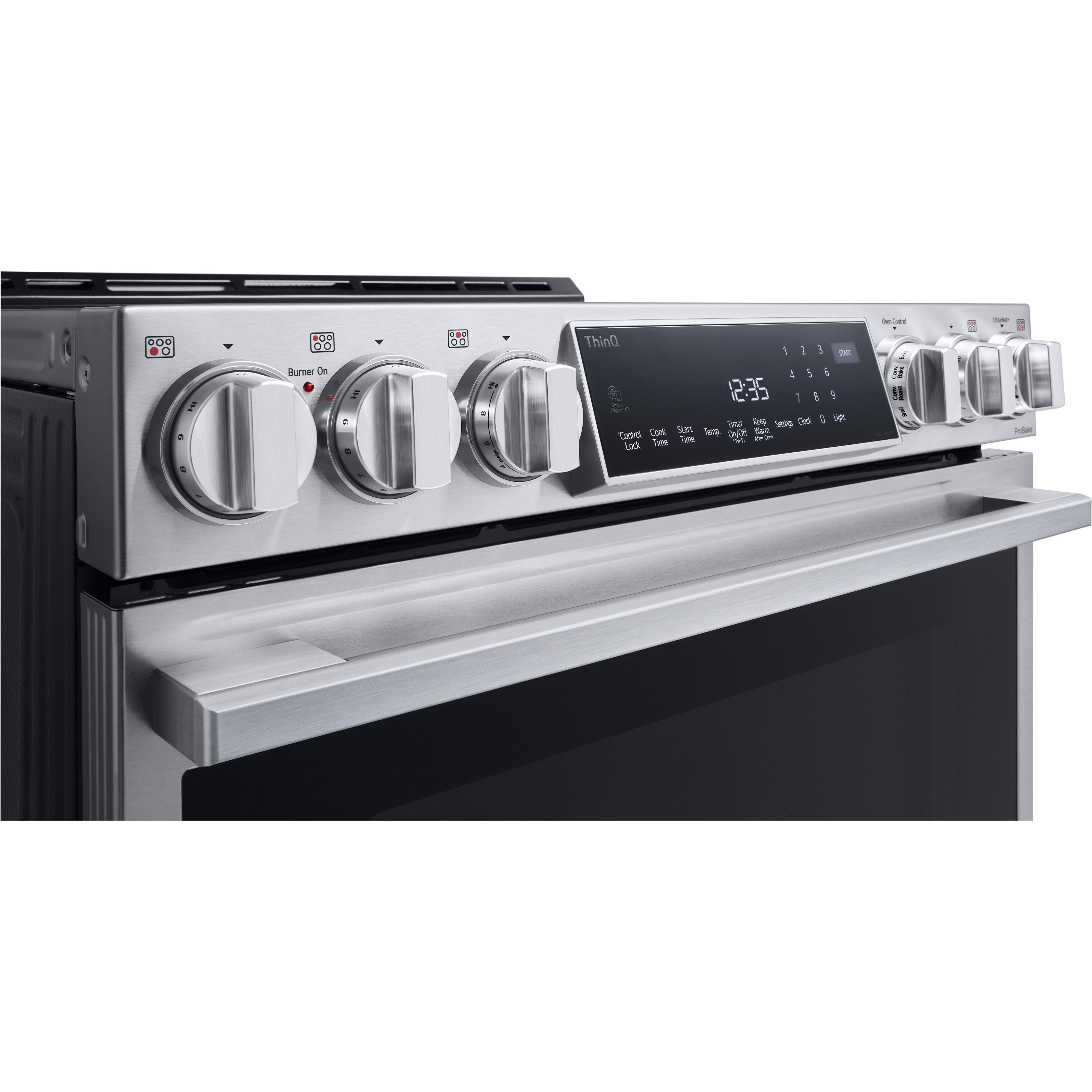 LG STUDIO Studio 30-inch Freestanding Electric Slide-in Range with ProBake Convection ™ Technology LSES6338F IMAGE 11