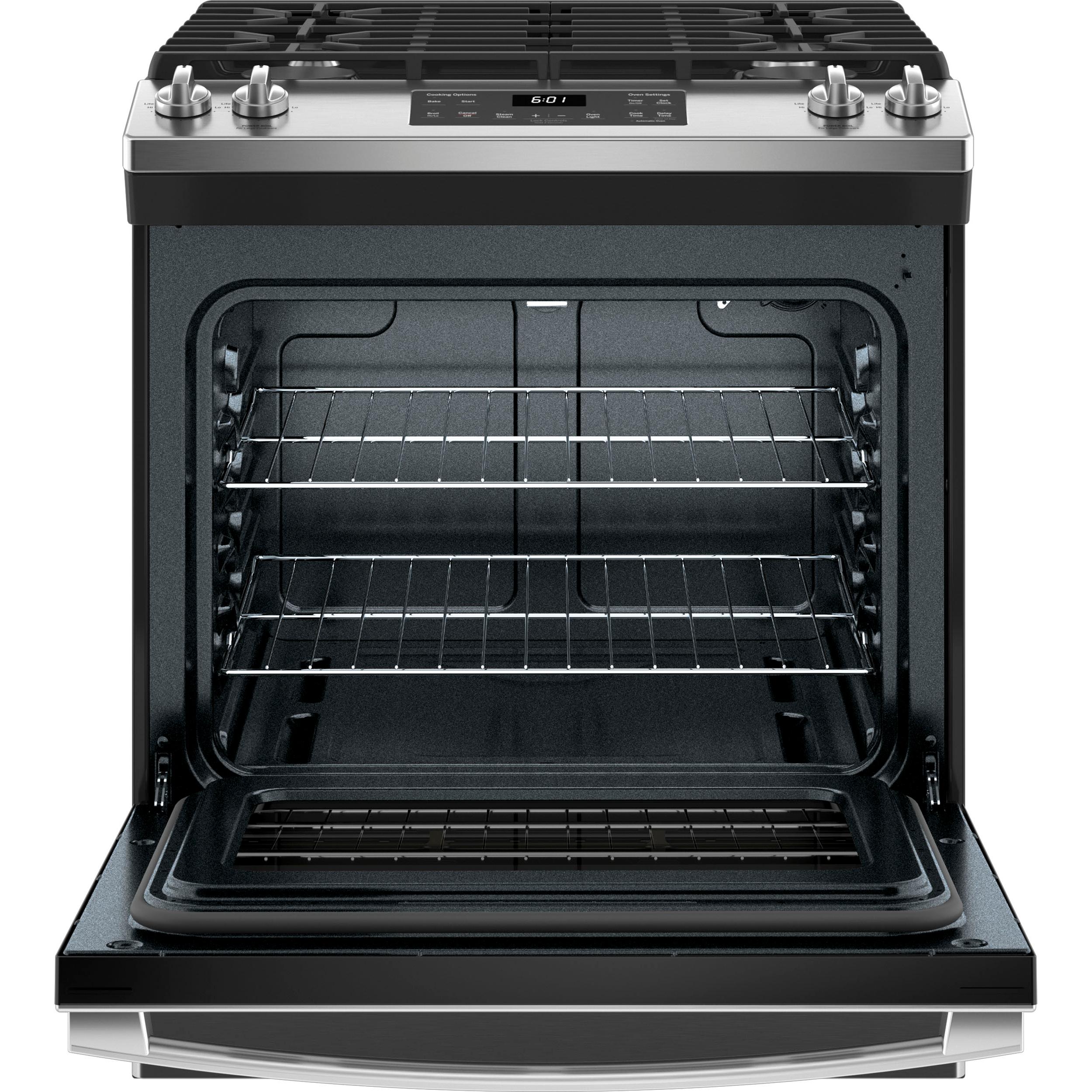 GE 30-inch Slide-in Gas Range JCGSS61SPSS IMAGE 3