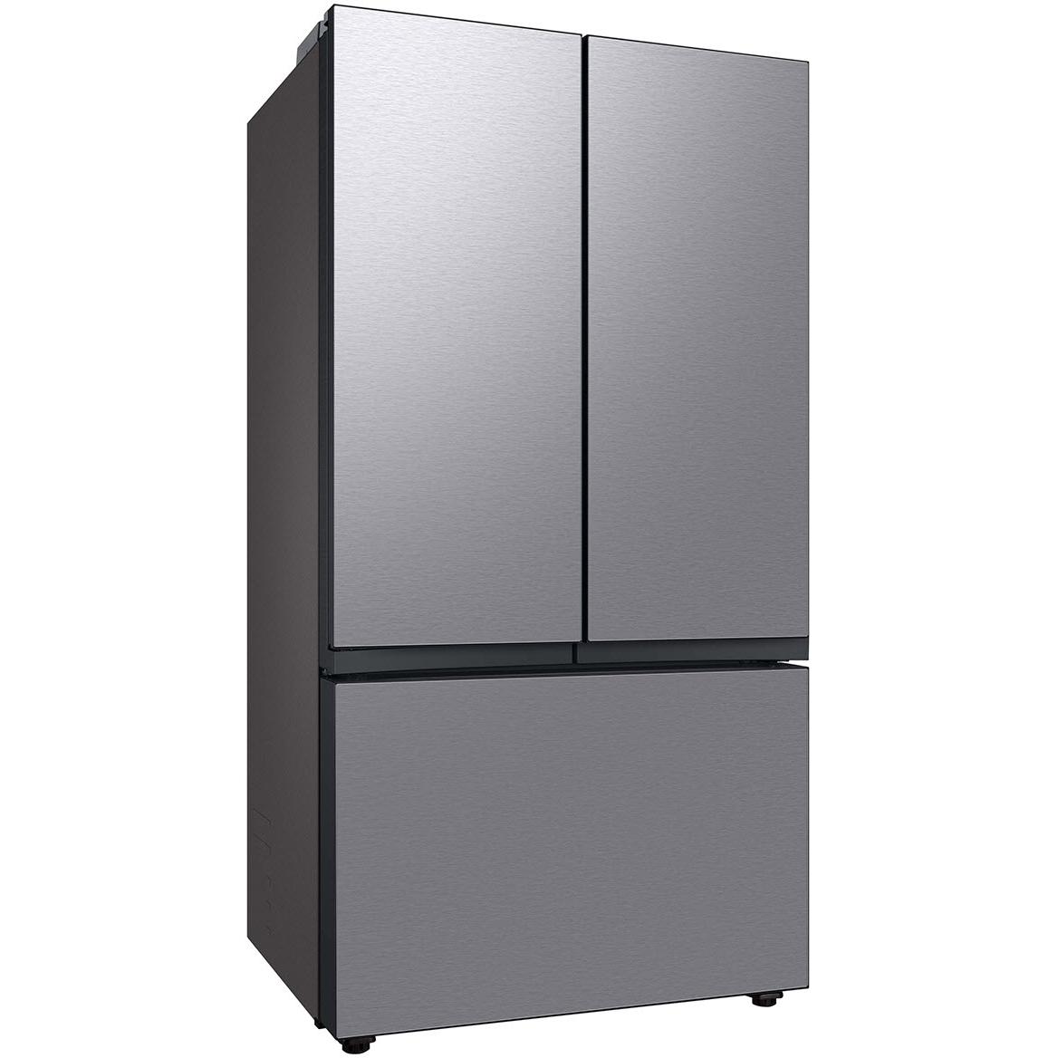 Samsung Bespoke 36-inch, 24 cu.ft. Counter-Depth French Door Refrigerator with Dual Ice Maker RF24BB6600QLAA IMAGE 2