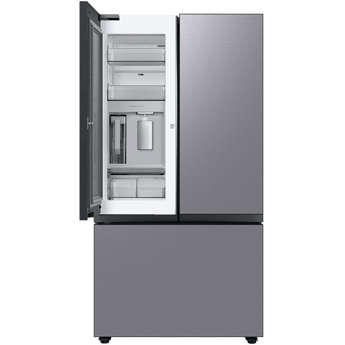 Samsung Bespoke 36-inch, 30 cu.ft. French Door Refrigerator with Dual Ice Maker RF30BB6600QLAA IMAGE 5