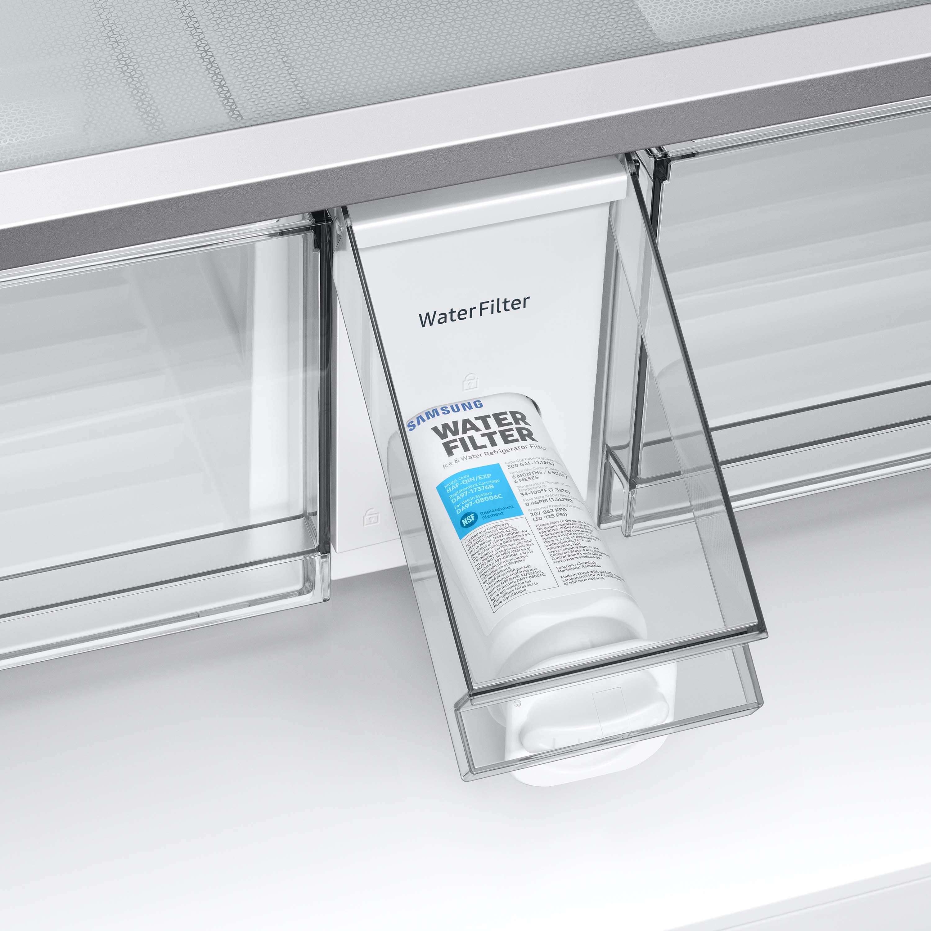 Samsung Bespoke 36-inch, 23 cu.ft. Counter-Depth 4-Door Refrigerator with Dual Ice Maker RF23BB8600QLAA IMAGE 13