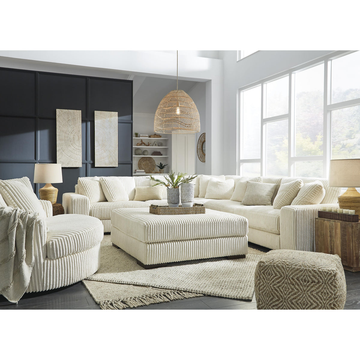 Signature Design by Ashley Lindyn 2110421 Oversized Swivel Accent Chair IMAGE 16