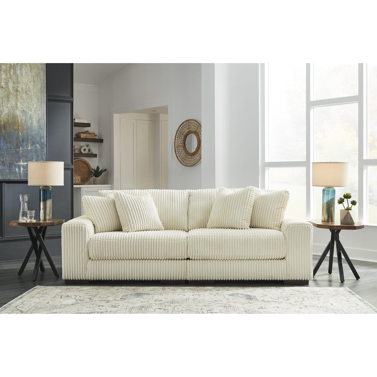 Signature Design by Ashley Lindyn 21104S1 2 pc Sectional Sofa IMAGE 2