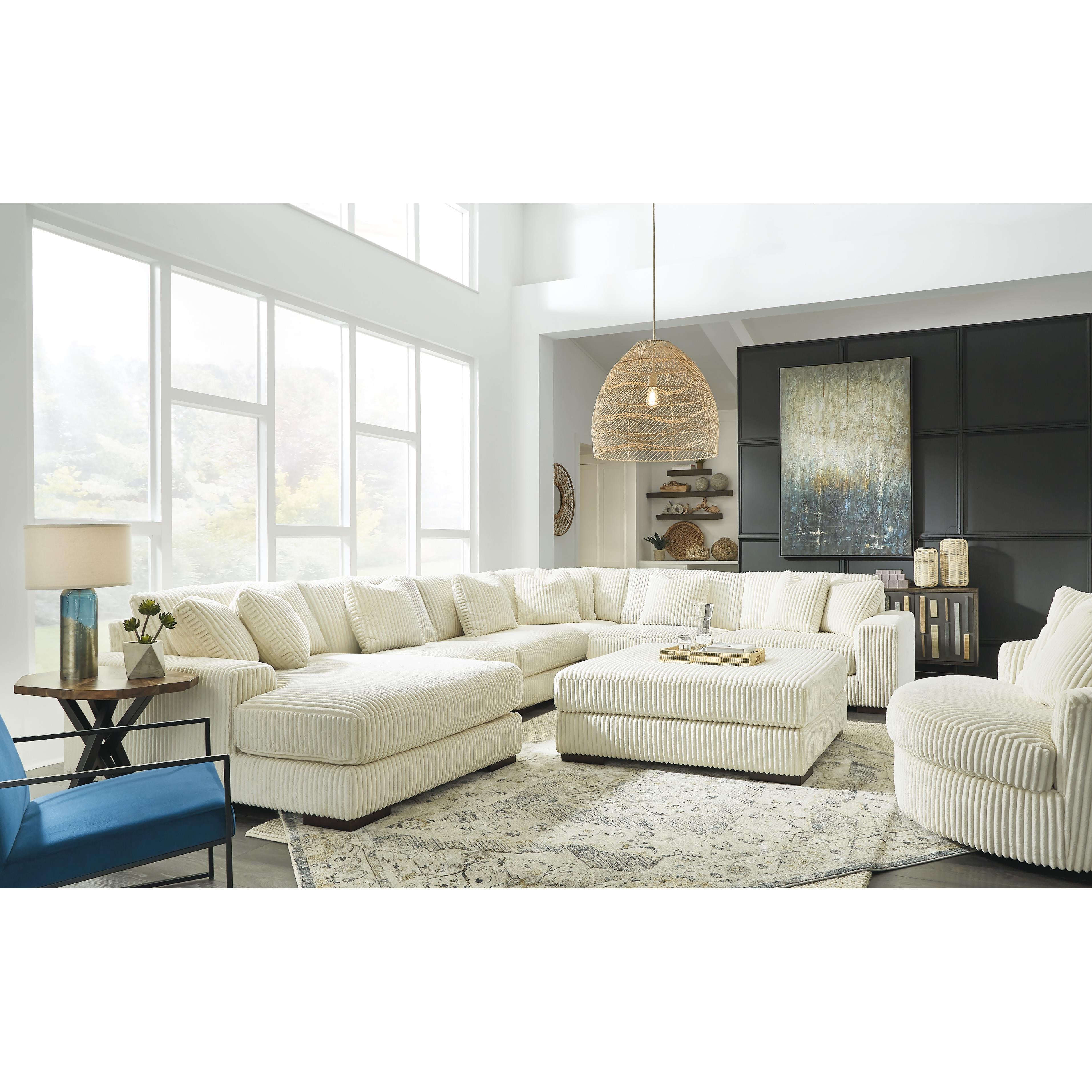 Signature Design by Ashley Lindyn 2110408 Oversized Accent Ottoman IMAGE 5
