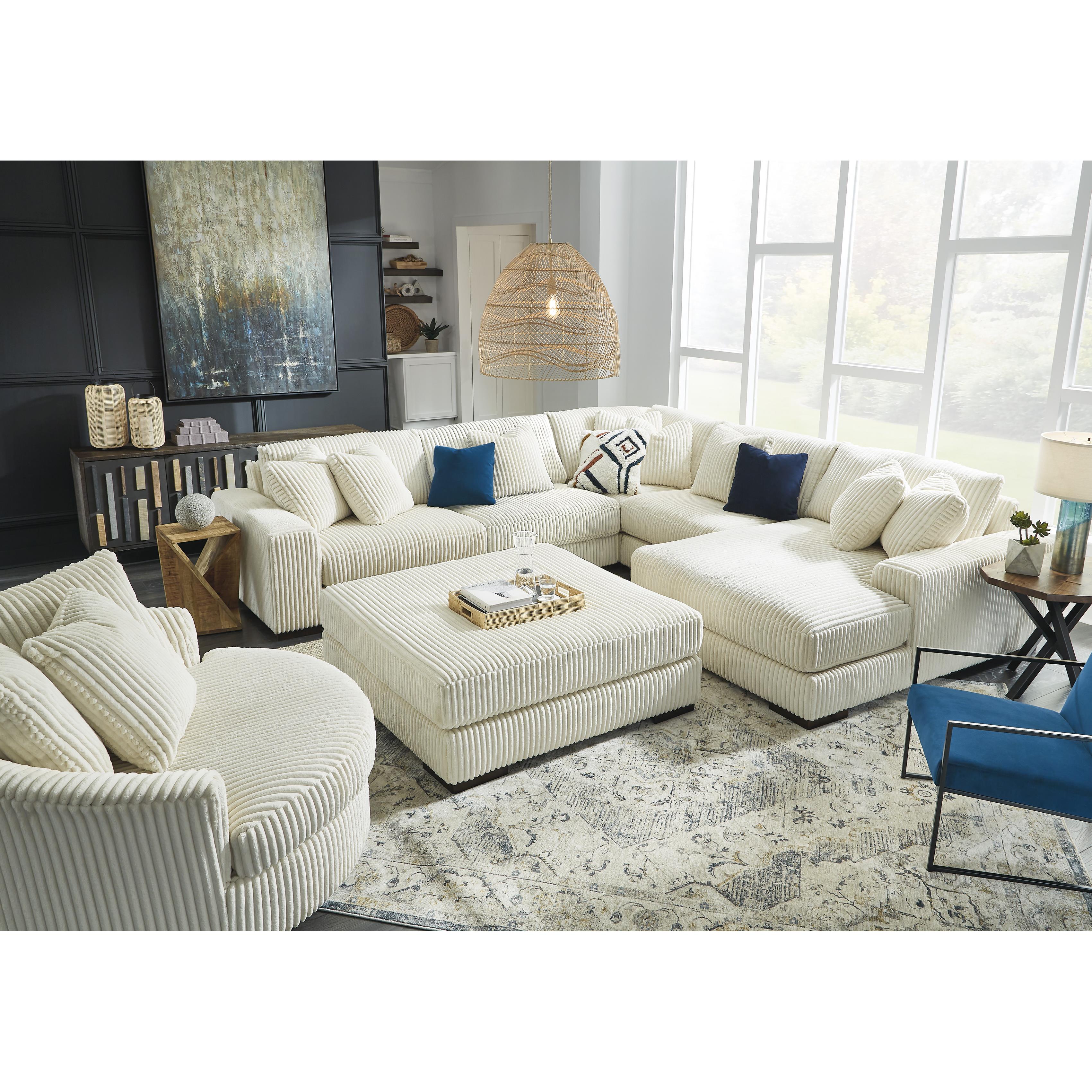 Signature Design by Ashley Lindyn 2110408 Oversized Accent Ottoman IMAGE 6
