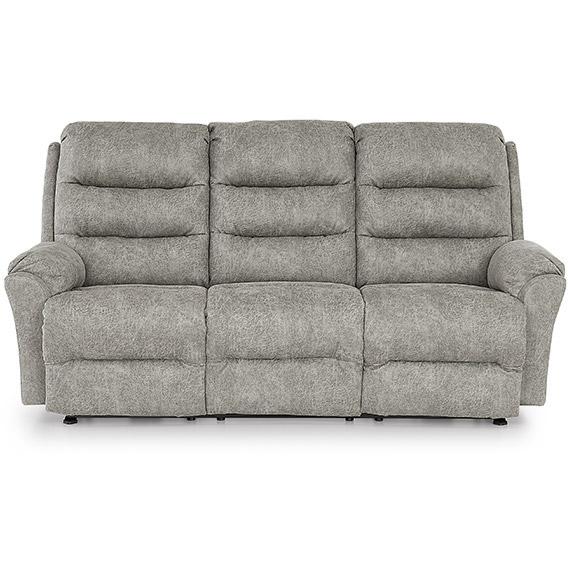Best Home Furnishings Oren Reclining Fabric Sofa Oren S675RZ4 Reclining Sofa - Dove IMAGE 3