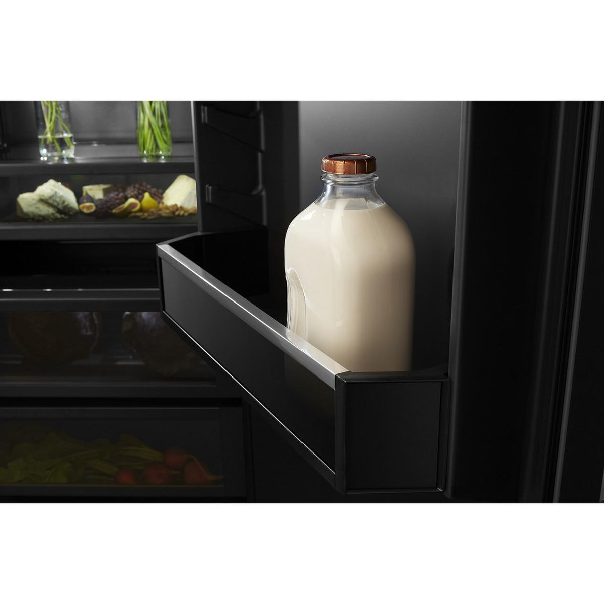 JennAir 42-inch, 25.5 cu. ft. Built-In Side-by-Side Refrigerator with External Ice and Water Dispenser JBSS42E22L IMAGE 7