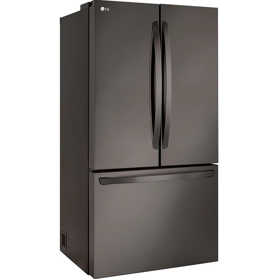 LG 36-inch, 27 cu. ft. Counter-Depth Refrigerator Bottom Freezer Refrigerator LRFLC2706D IMAGE 3