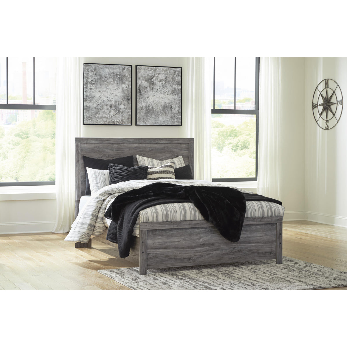 Signature Design by Ashley Bronyan B1290B2 Queen Panel Bed IMAGE 5