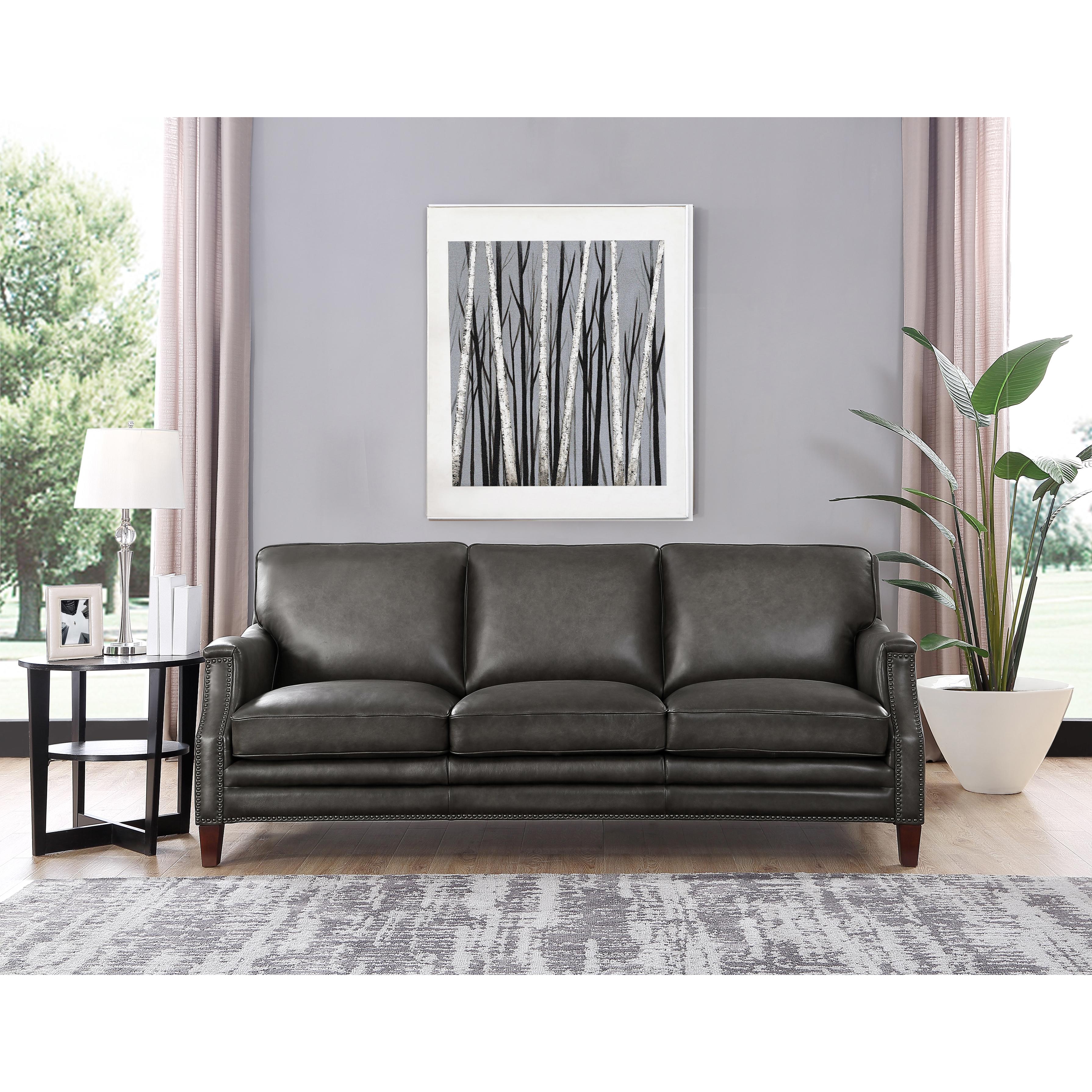 Amax Leather Romana 6681 Sofa - Concord Ash IMAGE 2