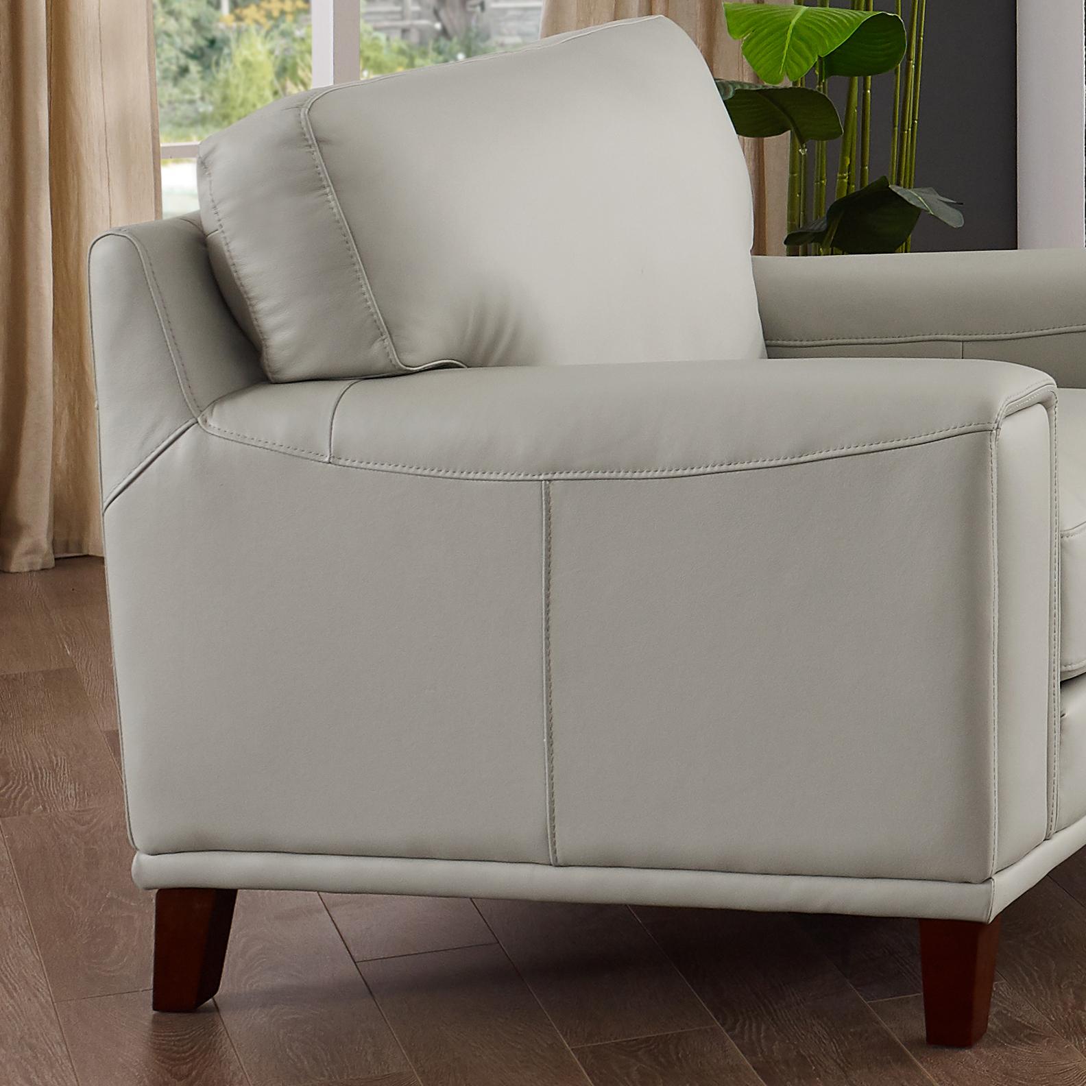 Amax Leather Harper 6982-10-2515 Chair - Bedford Ice IMAGE 7