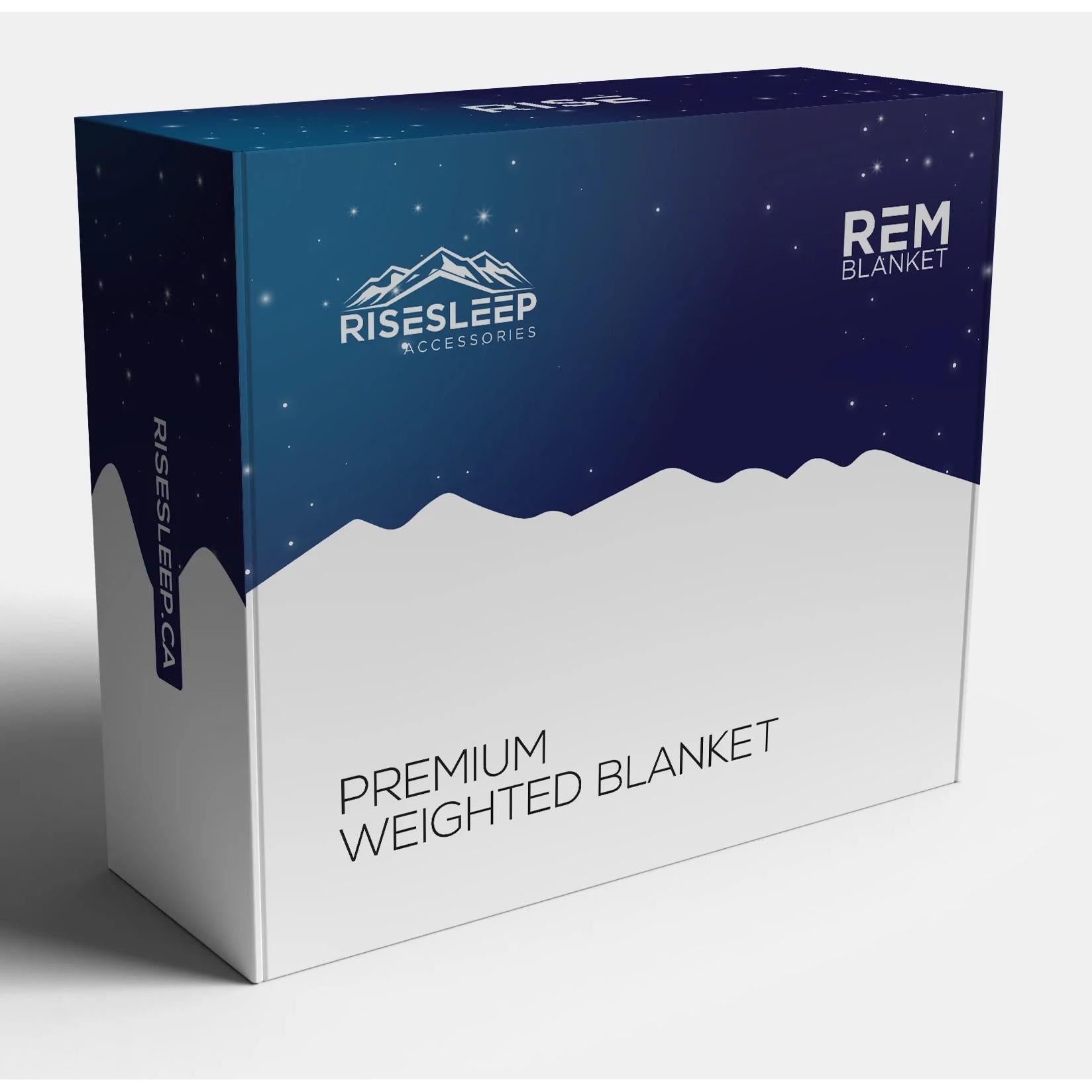 RiseSleep Rise Sleep Premium Weighted Blanket - 10LB IMAGE 1