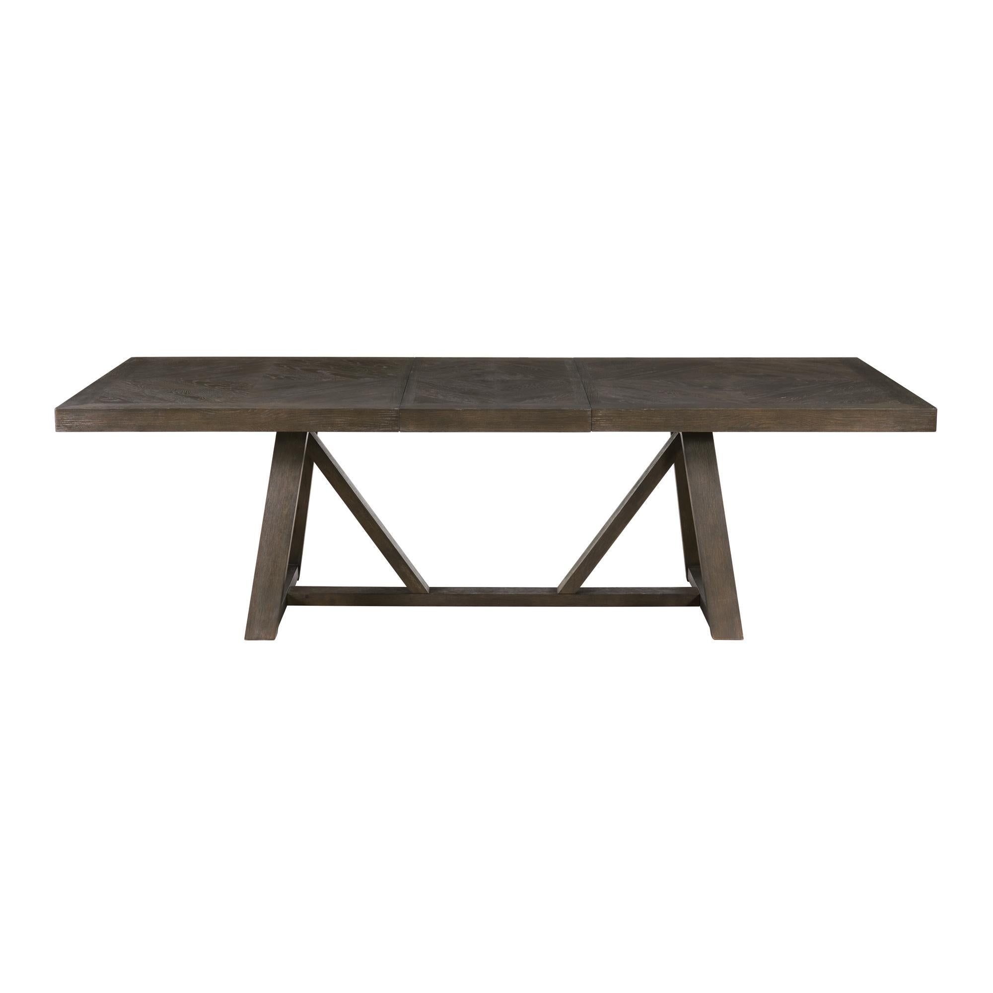 Intercon Furniture Hearst Dining Table with Trestle Base HR-TA-42101-RCV-BSE/HR-TA-42101-RCV-TOP IMAGE 2