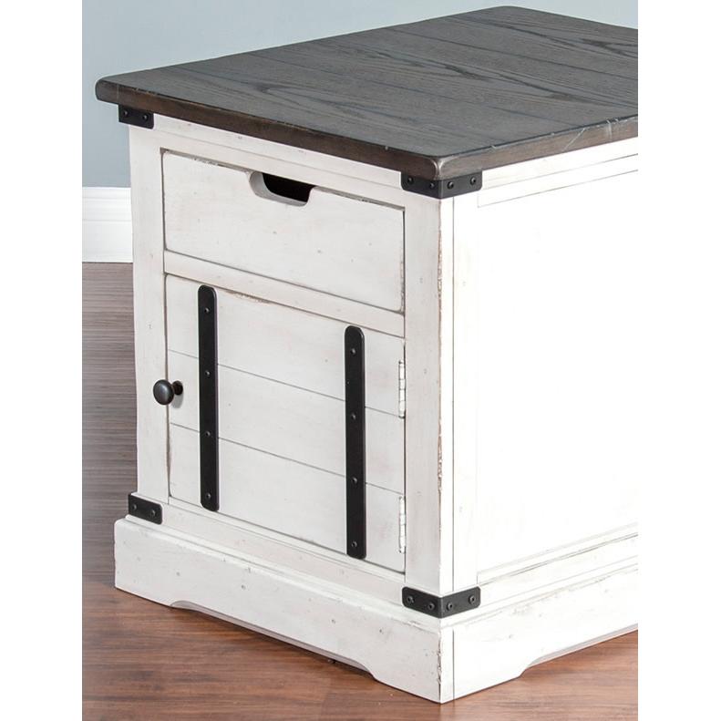 Sunny Designs French Country End Table 3270FC2-E IMAGE 2