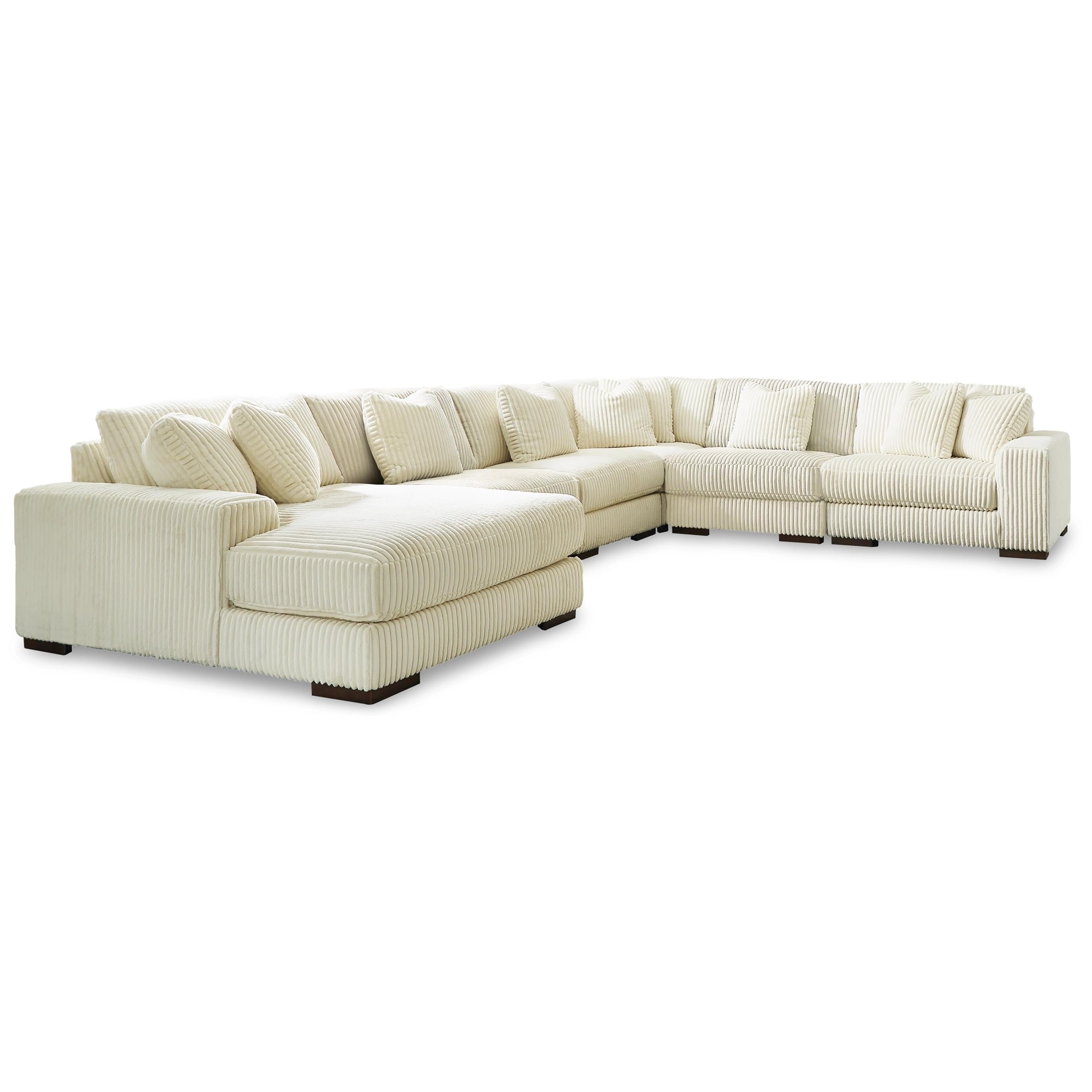Signature Design by Ashley Lindyn 21104S11 6 pc Sectional with Chaise IMAGE 1
