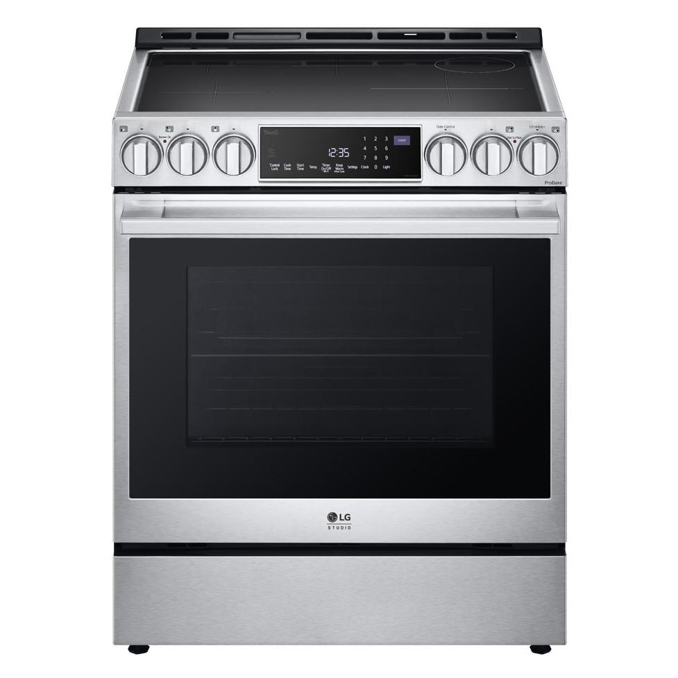 LG STUDIO Studio 30-inch Slide-in Induction Range with ProBake Convection™ LSIS6338F IMAGE 1