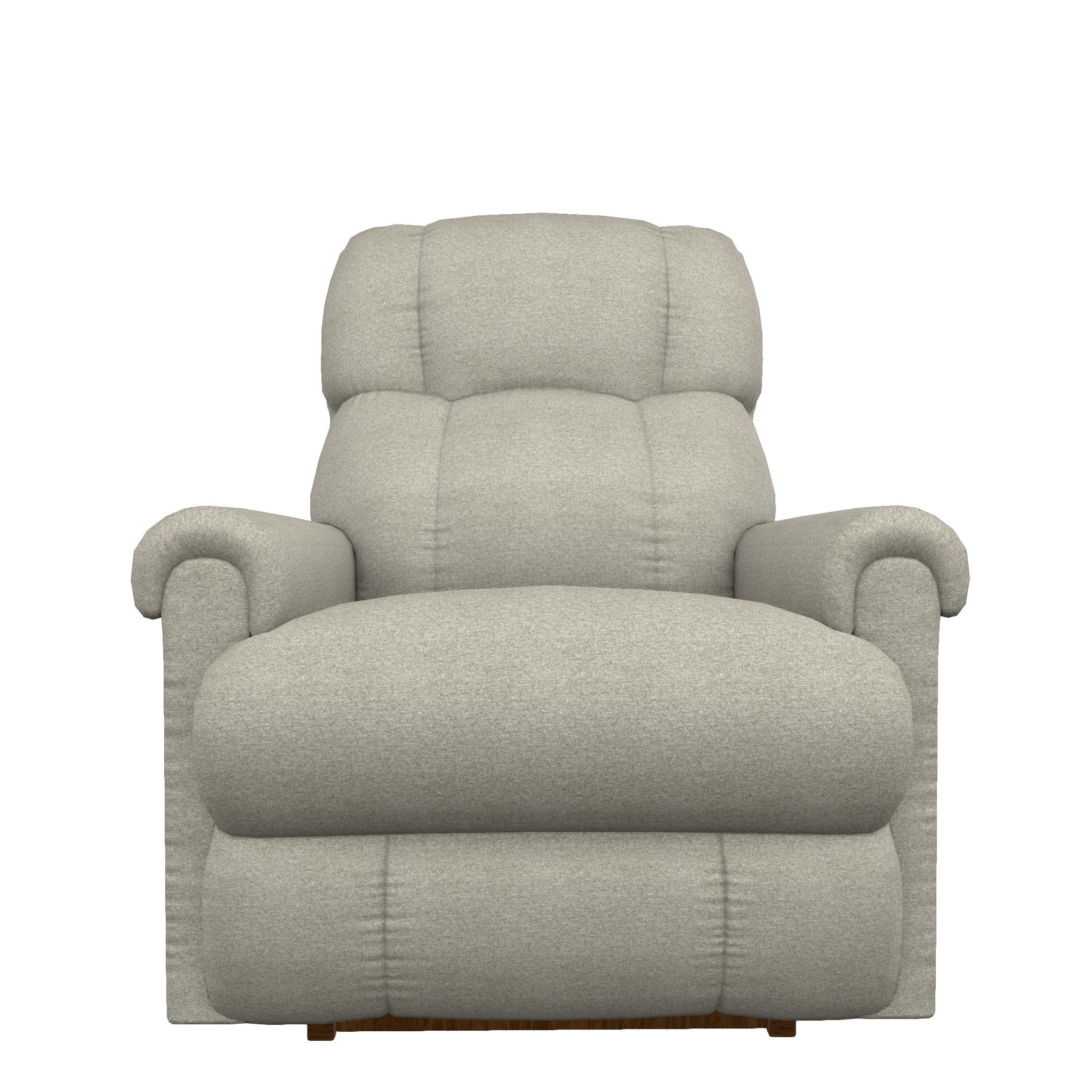 La-Z-Boy Pinnacle Power Rocking Recliner w/ Headrest - Dove IMAGE 1