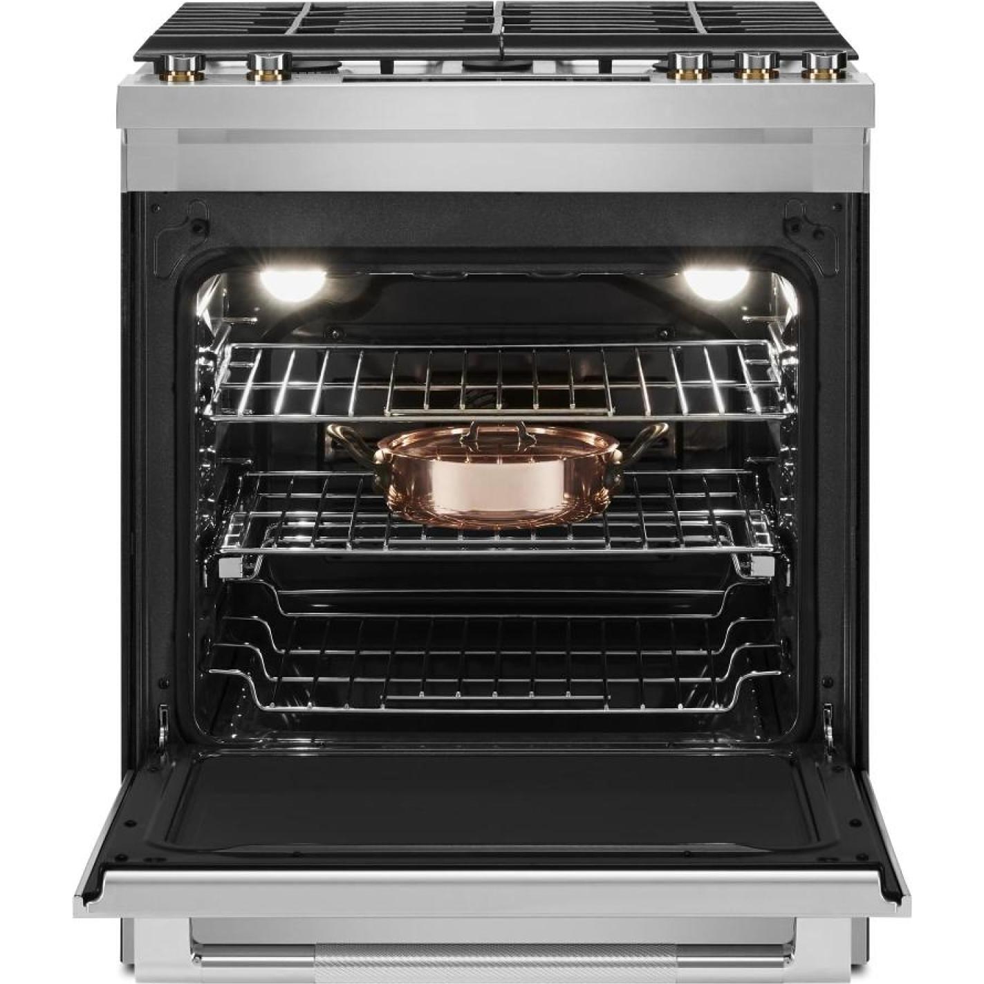 JennAir 30-inch Freestanding Dual-Fuel Range JDS1450ML IMAGE 3