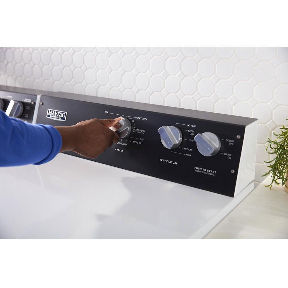 Maytag 7.4 cu. ft. Gas Dryer with Intellidry® Sensor MGDP586KW IMAGE 9