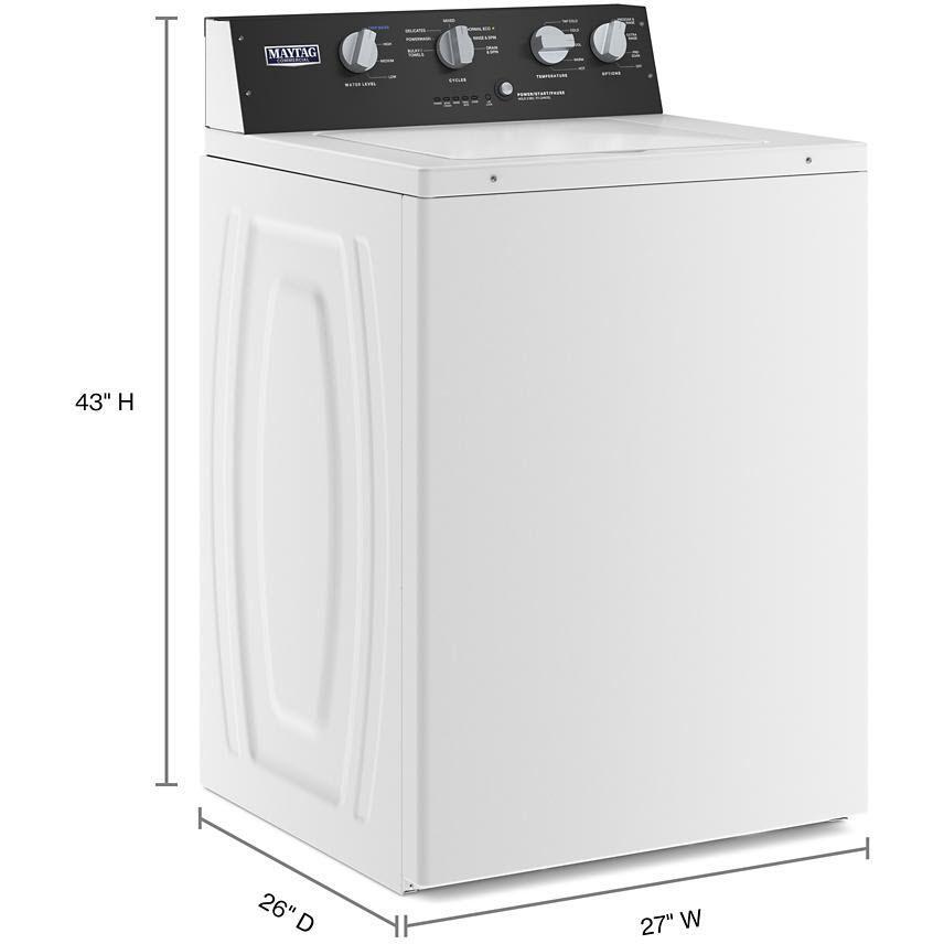 Maytag 4.0 cu. ft. Top Loading Washer with Dual-Action Agitator MVWP586GW IMAGE 10