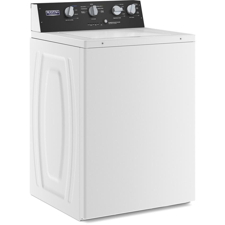 Maytag Commercial Laundry 4.0 cu. ft. Top Loading Washer with Dual-Action Agitator MVWP586GW IMAGE 3