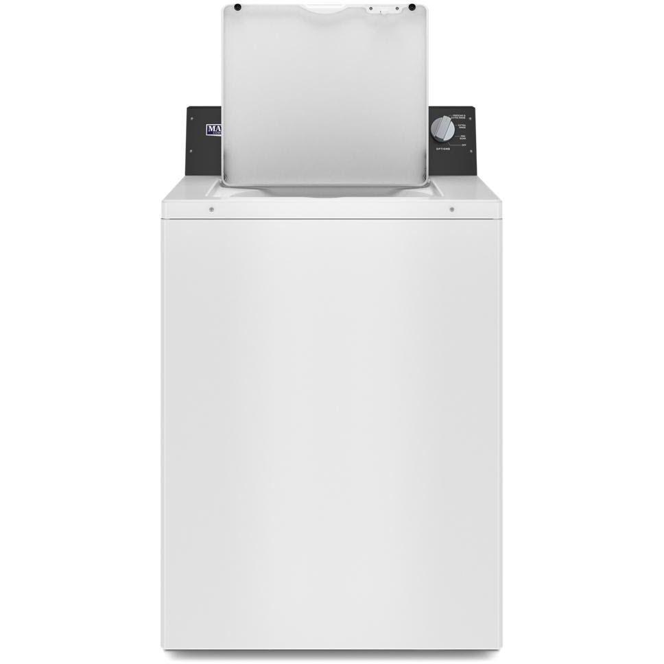 Maytag Commercial Laundry 4.0 cu. ft. Top Loading Washer with Dual-Action Agitator MVWP586GW IMAGE 4