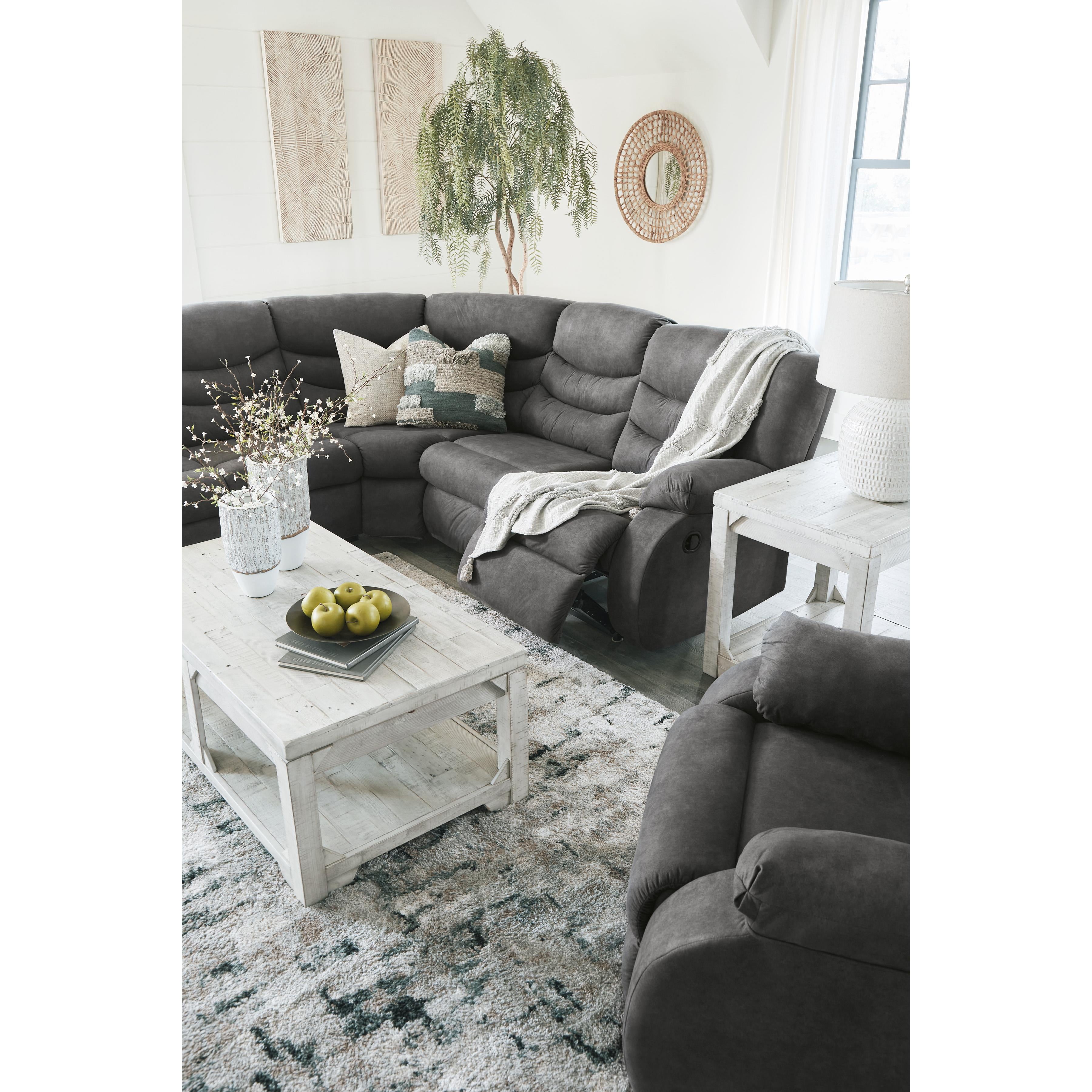 Signature Design by Ashley Partymate 36903S2 2 pc Reclining Sectional IMAGE 7