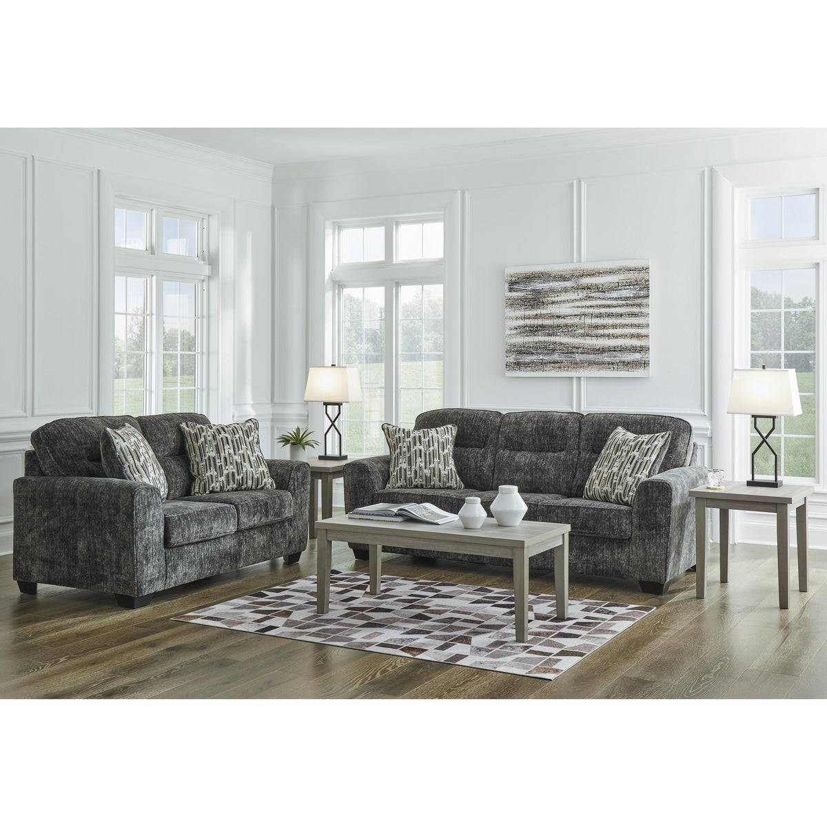 Signature Design by Ashley Lonoke 5050435 Loveseat IMAGE 7