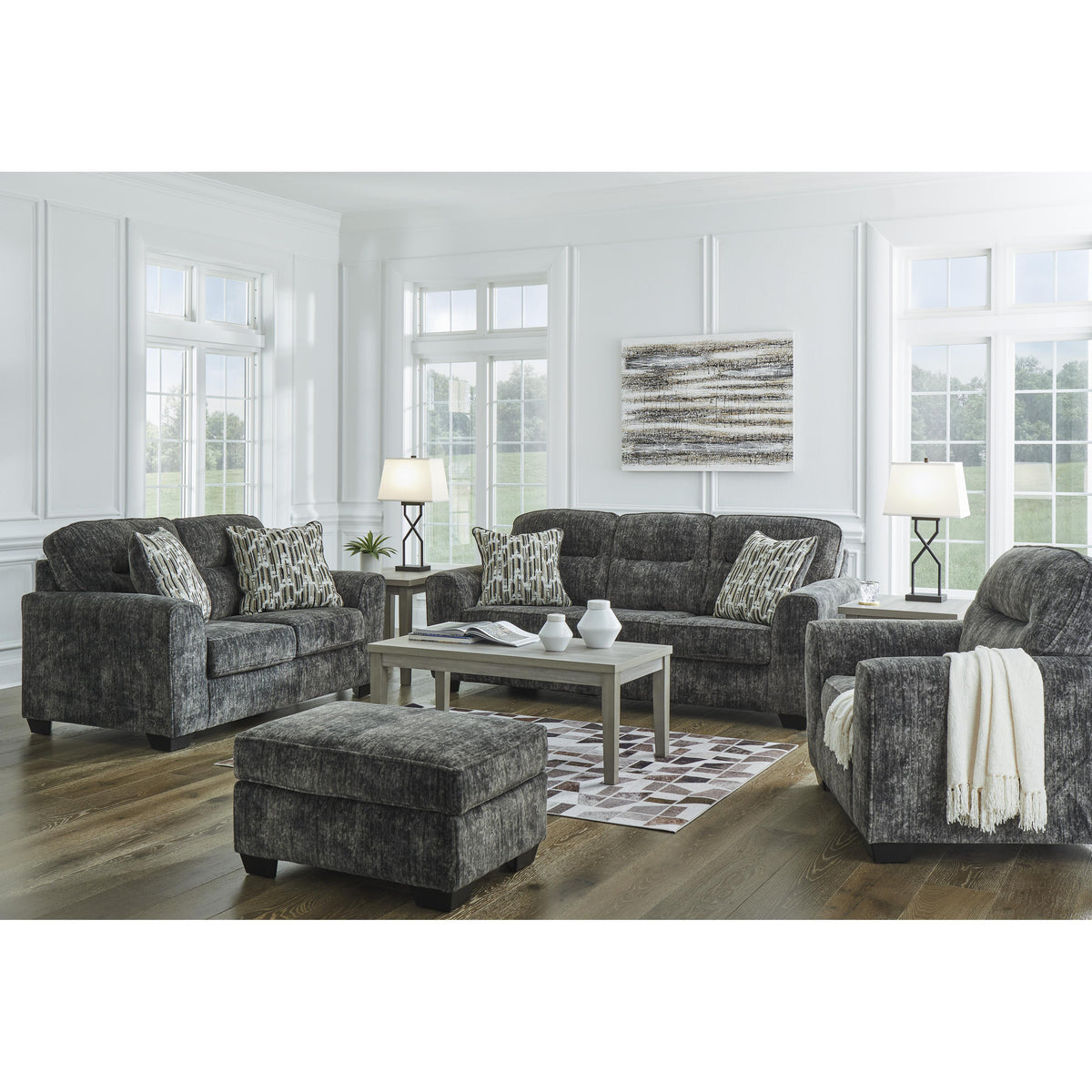 Signature Design by Ashley Lonoke 5050435 Loveseat IMAGE 8