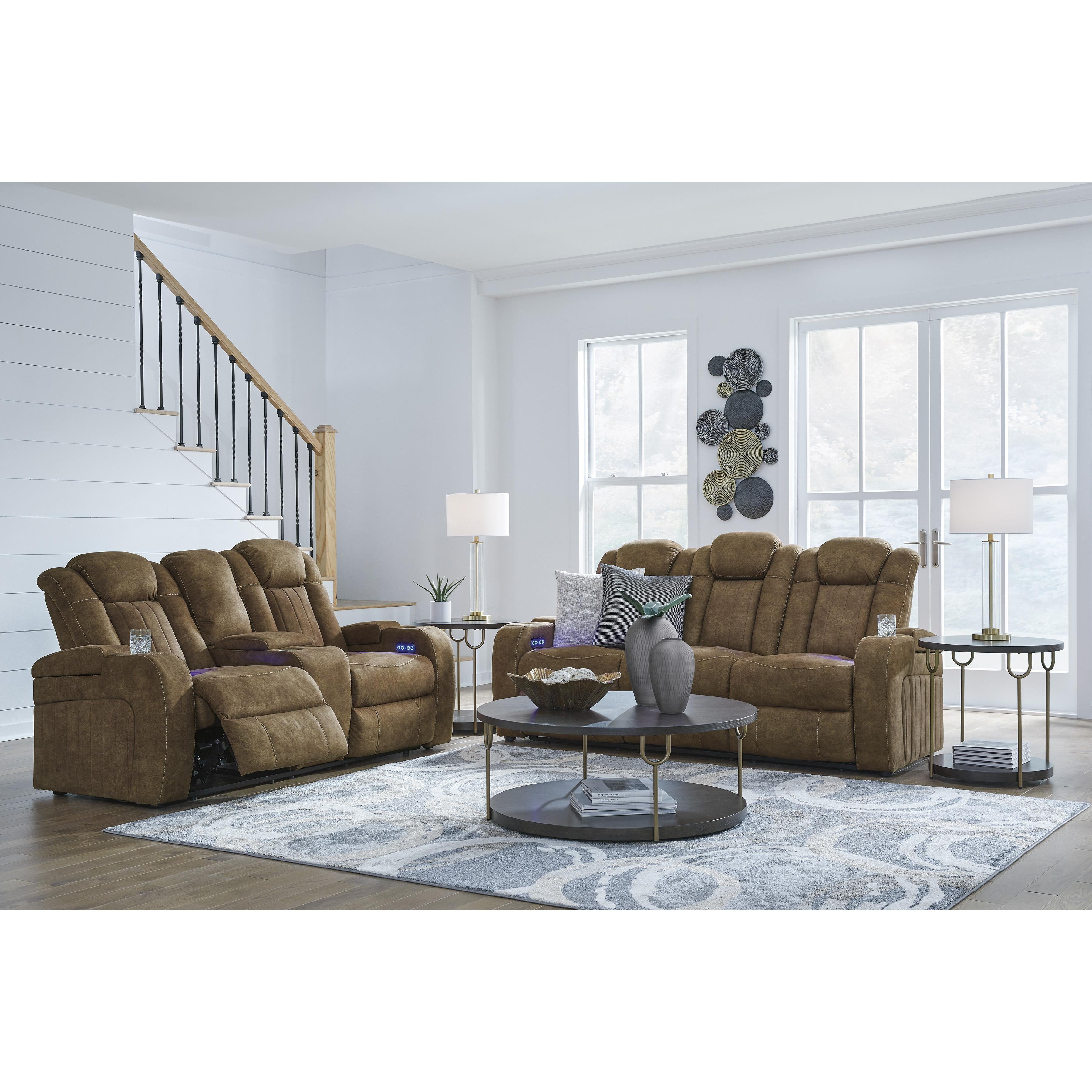 Signature Design by Ashley Wolfridge 6070315 Power Reclining Sofa with Adjustable Headrest IMAGE 16