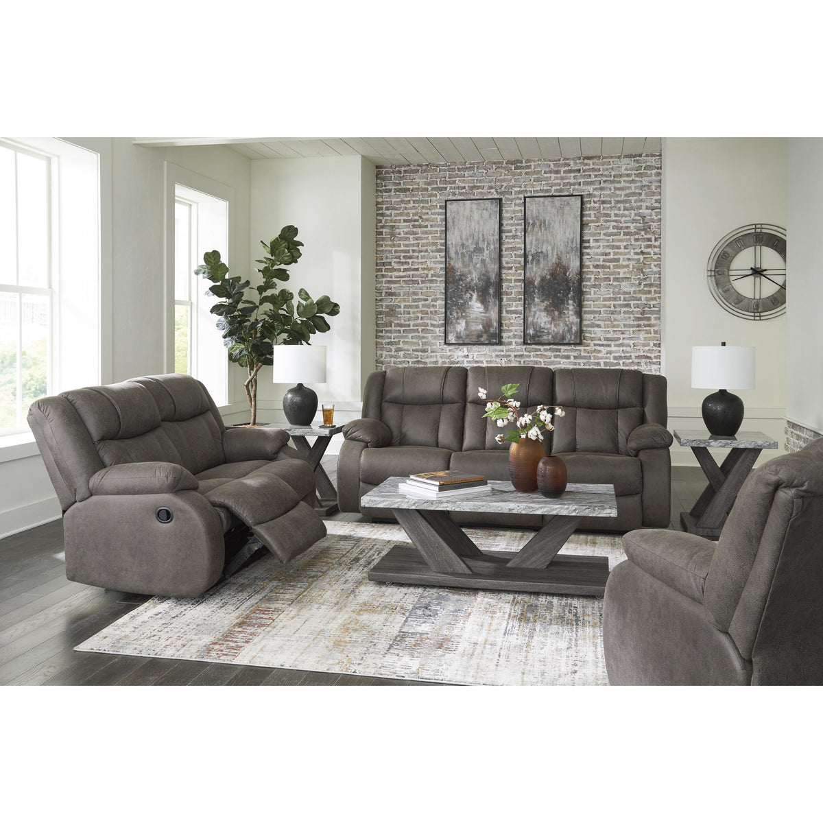 Signature Design by Ashley First Base 6880486 Reclining Loveseat IMAGE 11