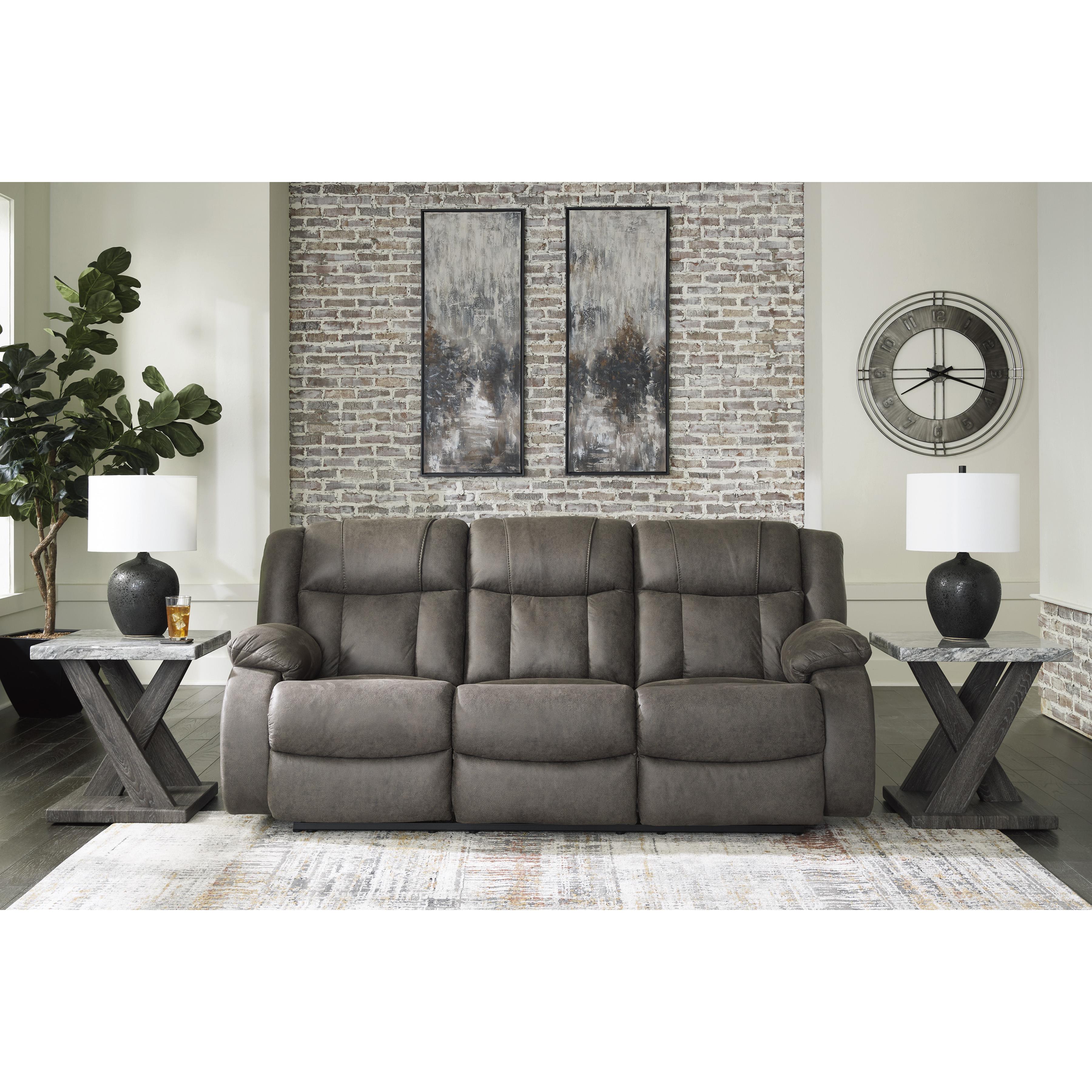 Signature Design by Ashley First Base 6880488 Reclining Sofa IMAGE 6