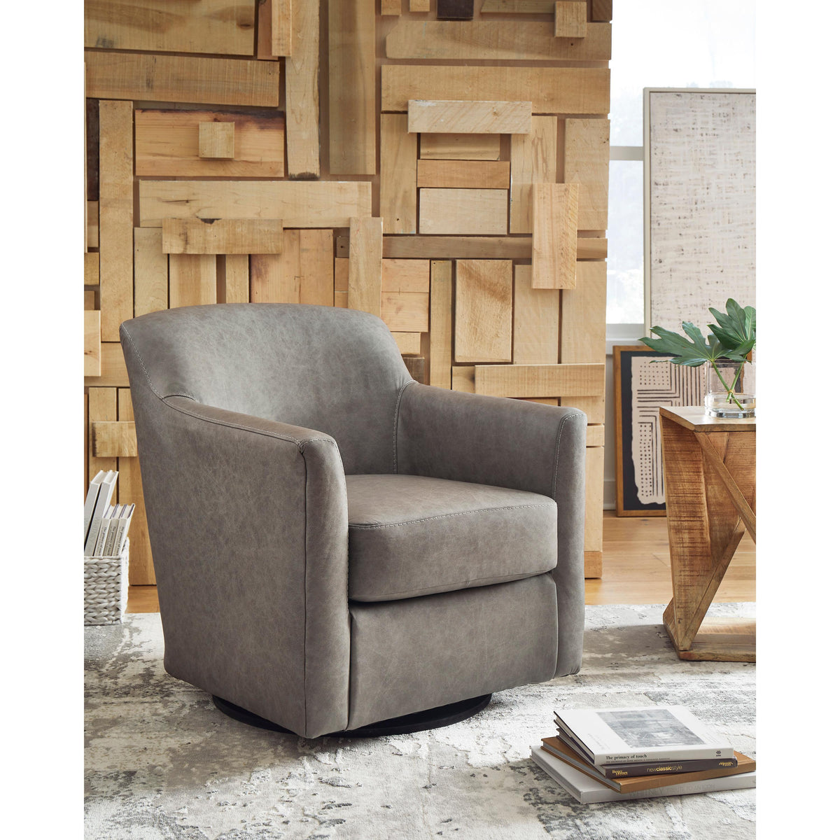 Signature Design by Ashley Bradney A3000324 Swivel Accent Chair IMAGE 5