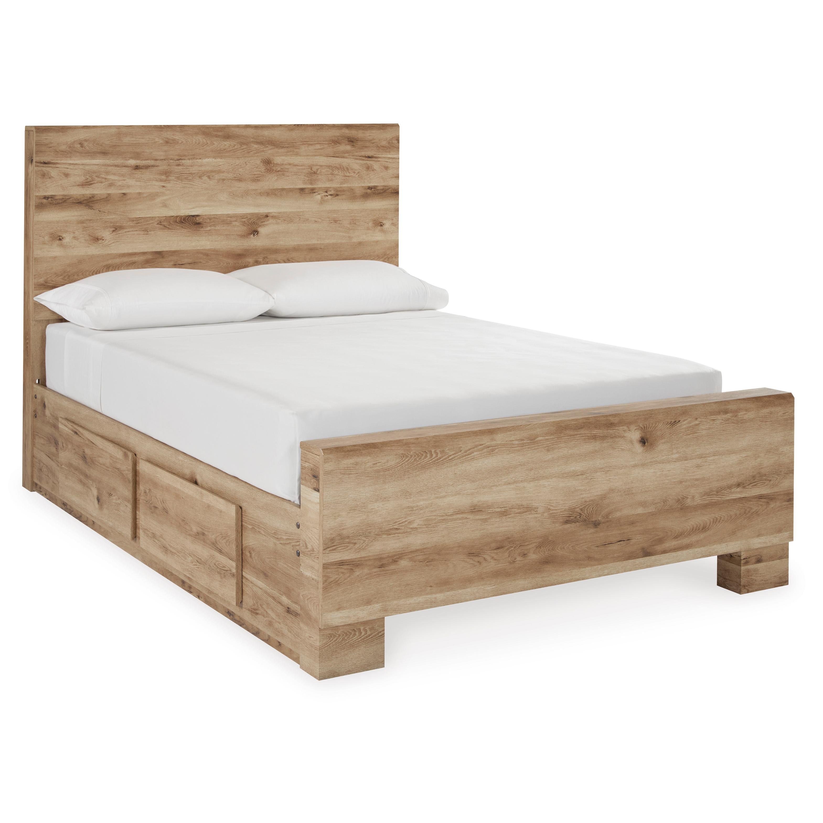 Signature Design by Ashley Hyanna B1050B29 Full Panel Bed with 2 Side Storage IMAGE 1