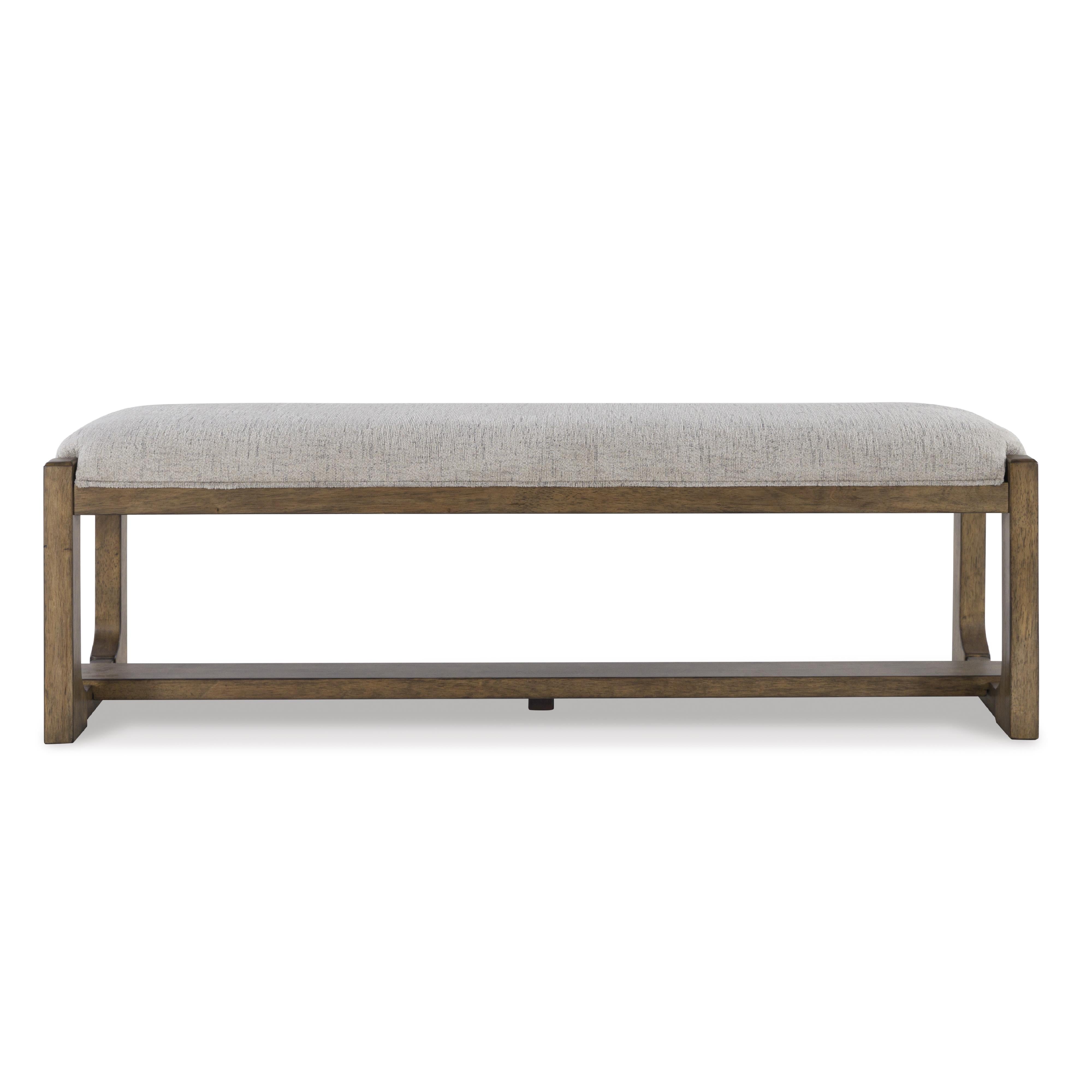 Signature Design by Ashley Cabalynn D974-00 Large Upholstered Dining Room Bench IMAGE 2