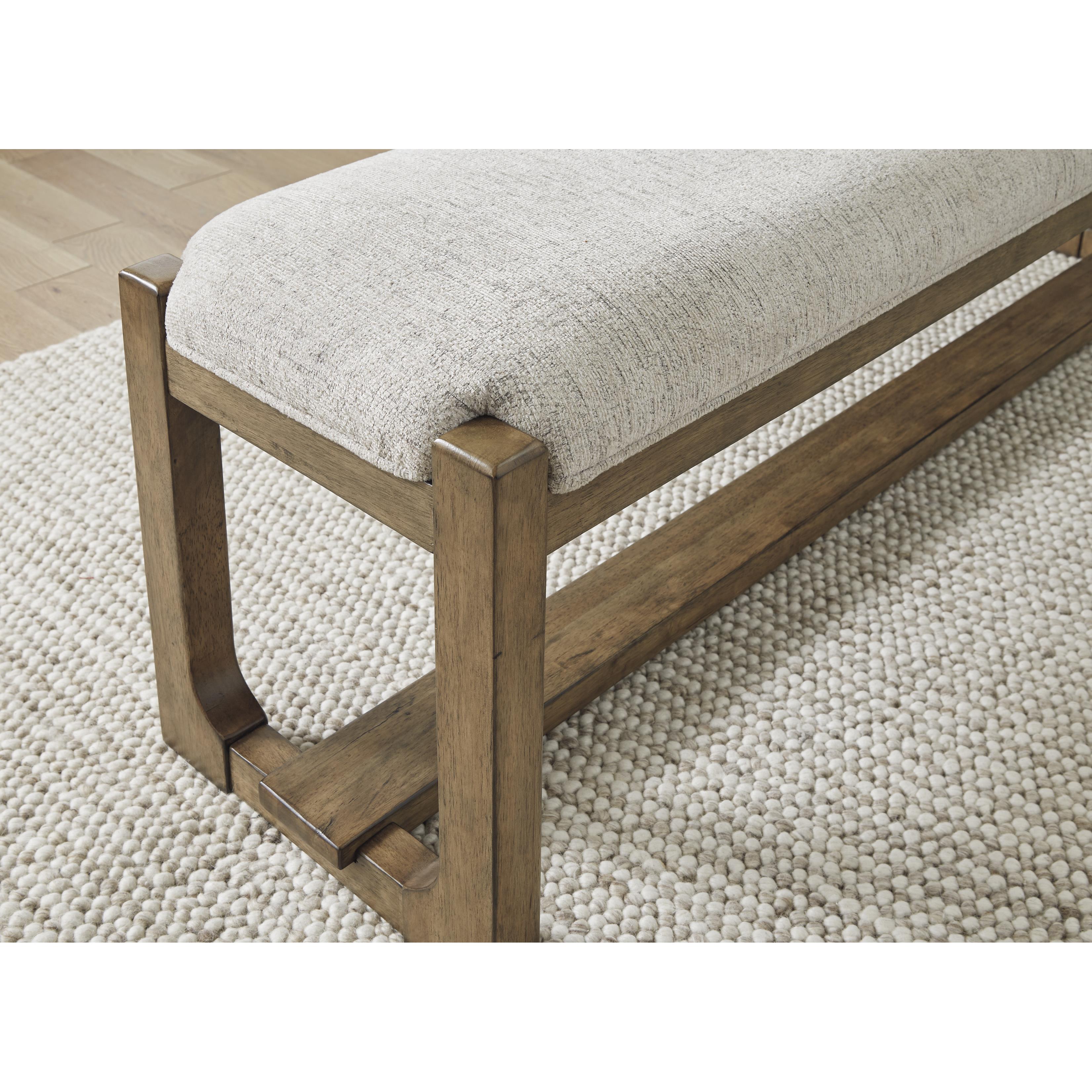 Signature Design by Ashley Cabalynn D974-00 Large Upholstered Dining Room Bench IMAGE 6