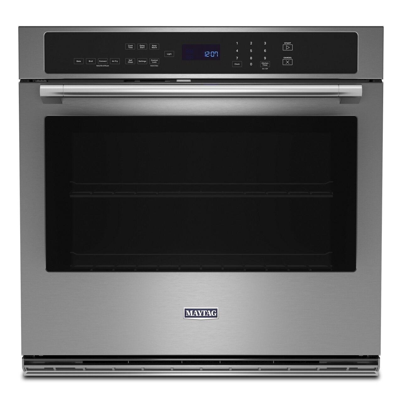 Maytag 27-inch Built-in Single Wall Oven with Convection MOES6027LZ IMAGE 1