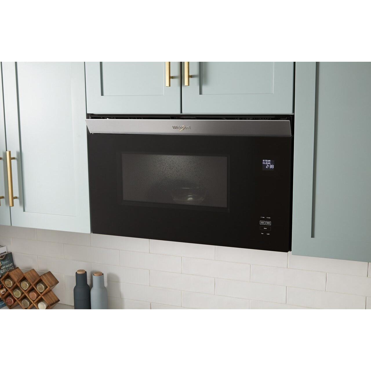 Whirlpool 30-inch, 1.1 cu. ft. Over-the-Range Microwave Oven YWMMF5930PW IMAGE 12